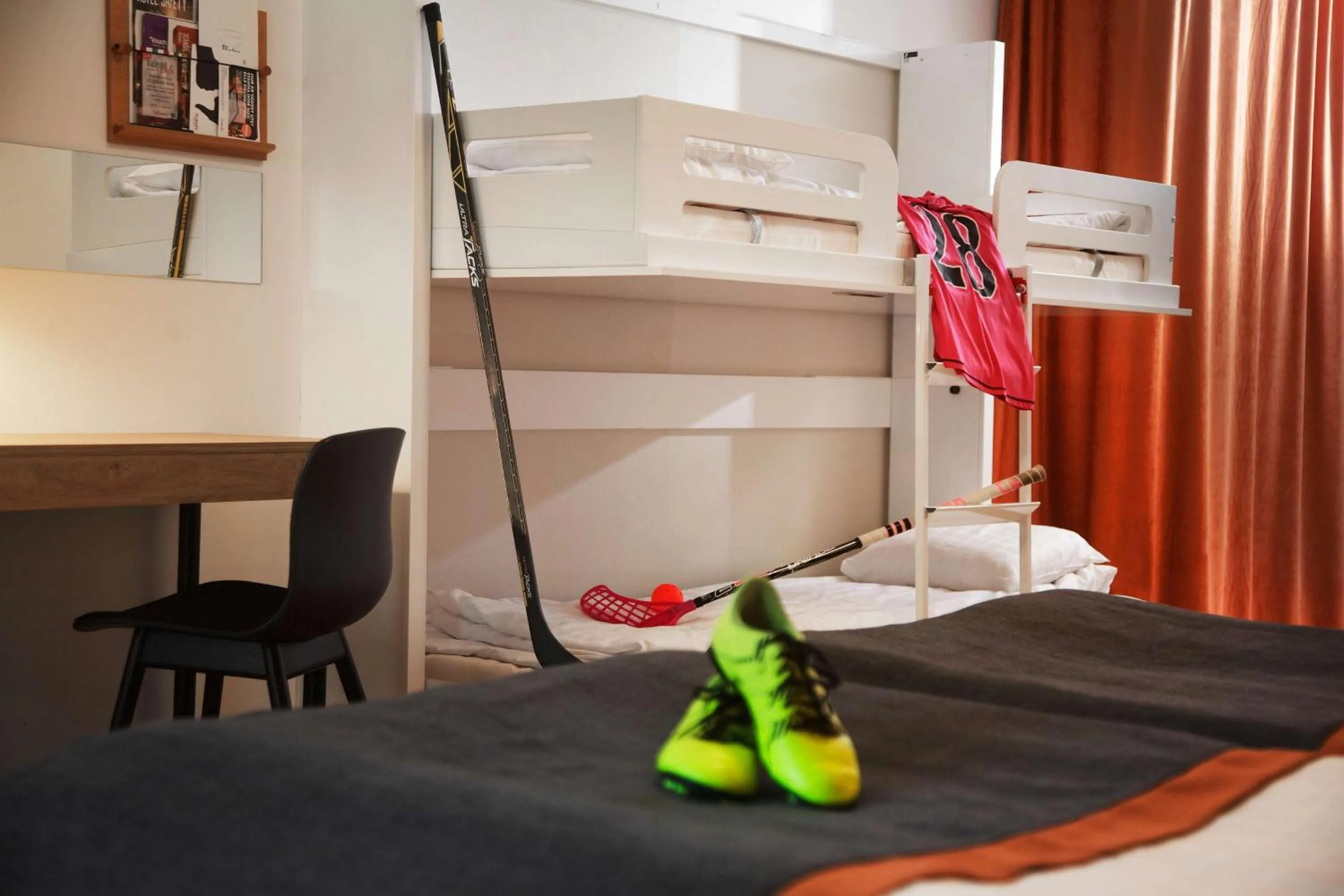 Photo of the whole room, Bed in Scandic Karlstad City