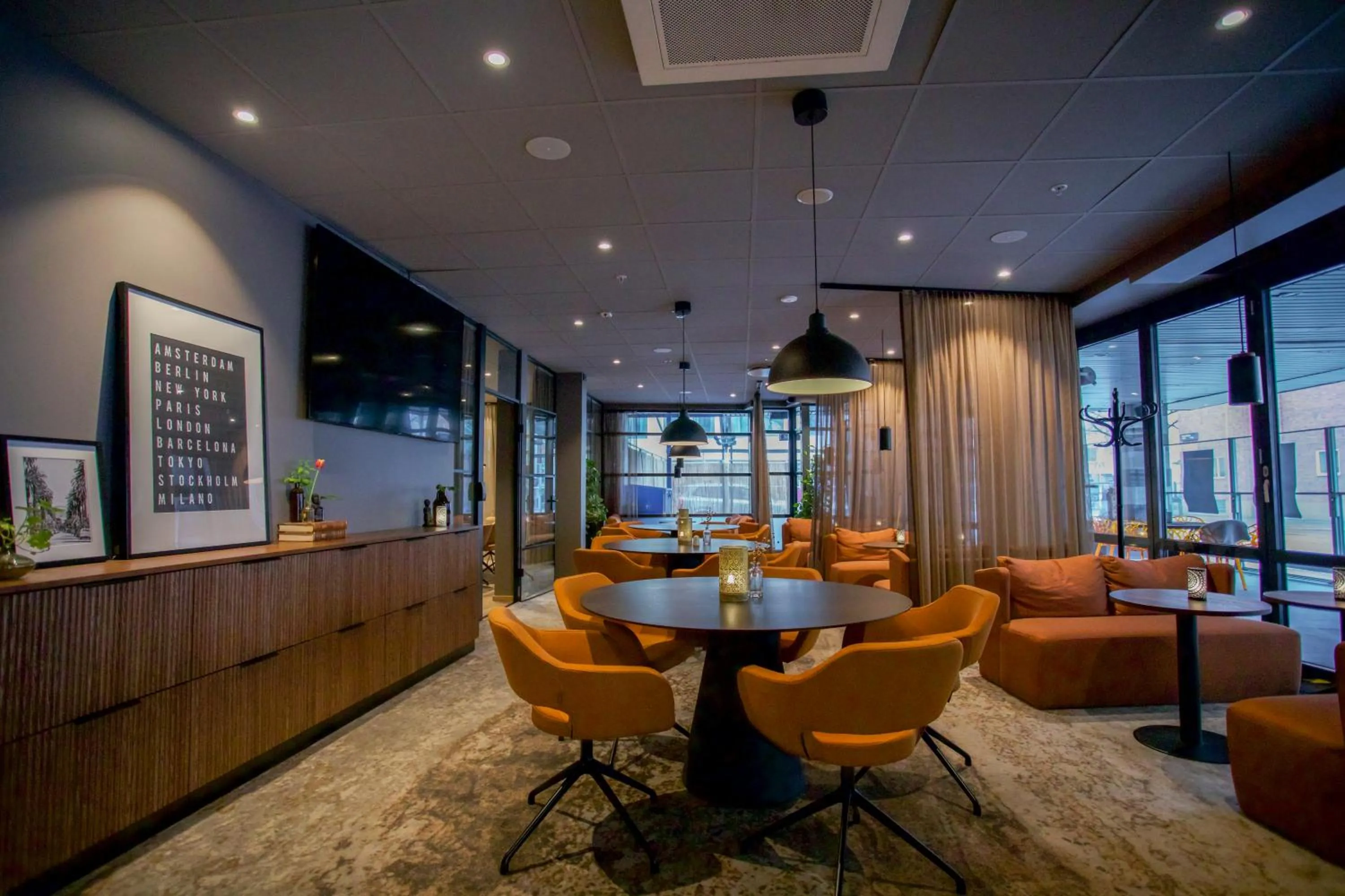 Living room in Scandic Karlstad City