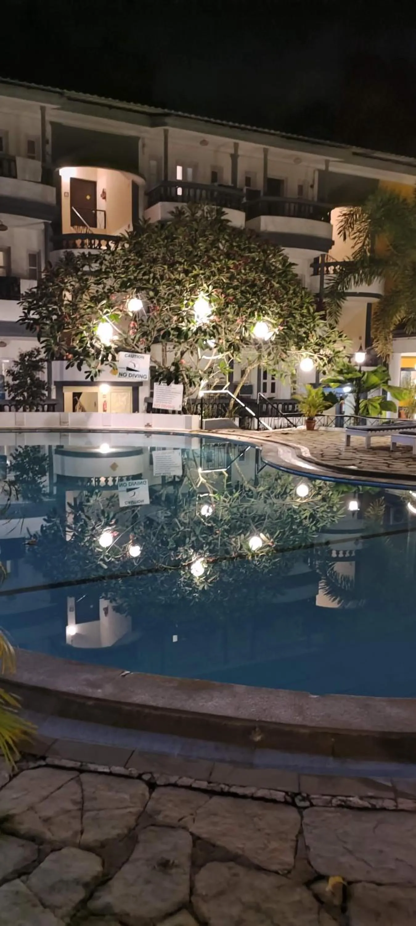 Pool view in Santiago Beach Resort