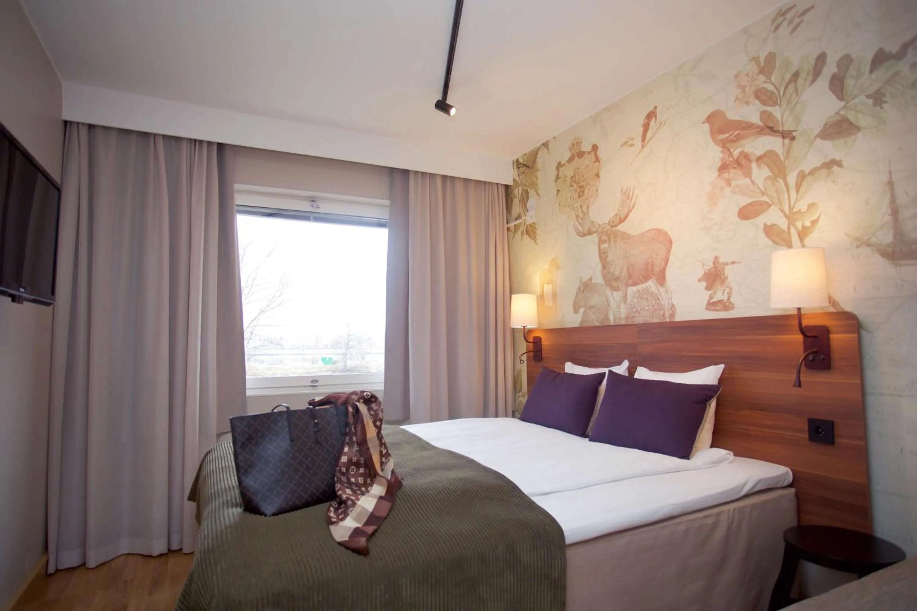 Bedroom, Bed in Scandic Klarälven