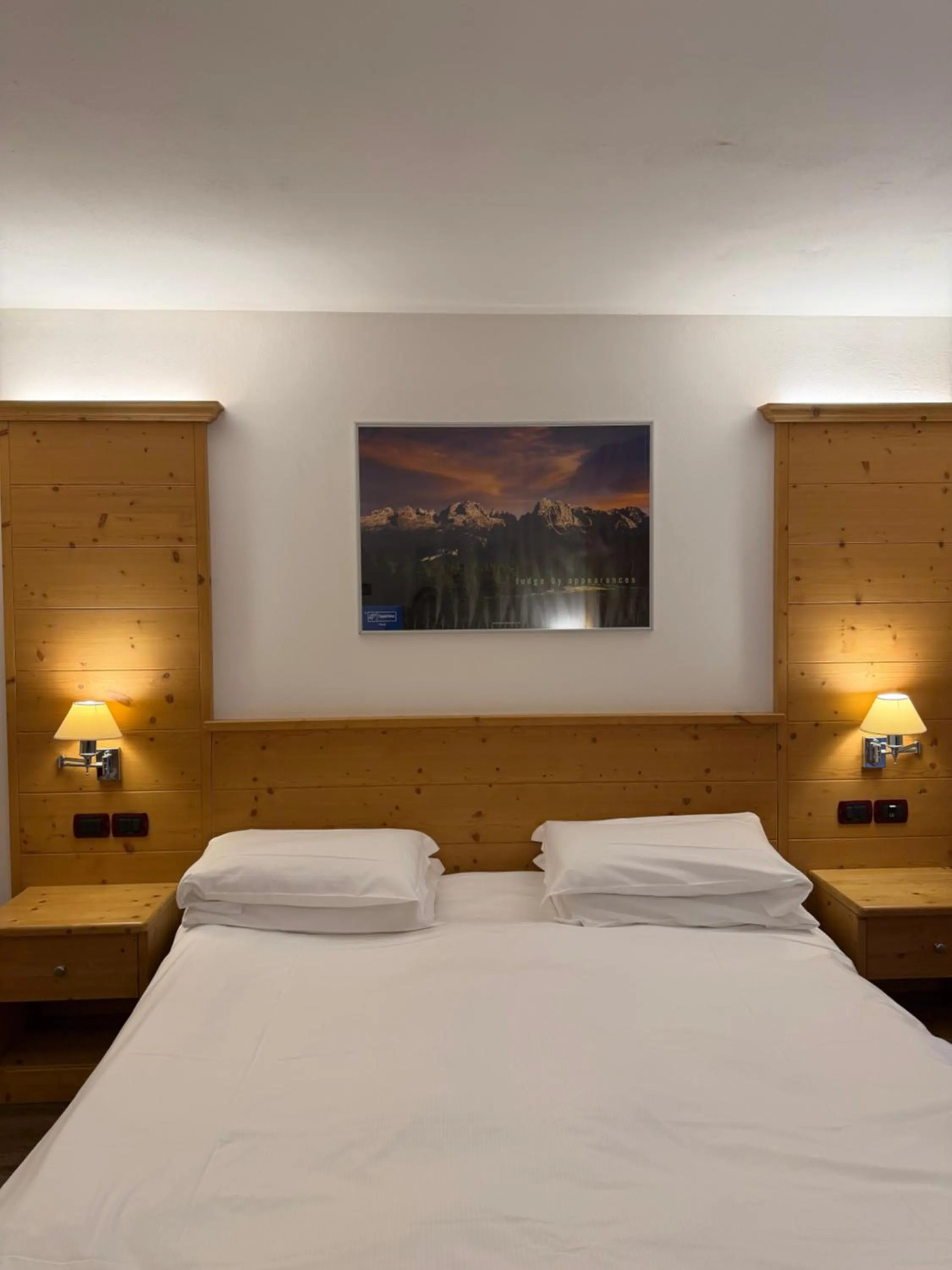 Bed in Chalet Caminetto