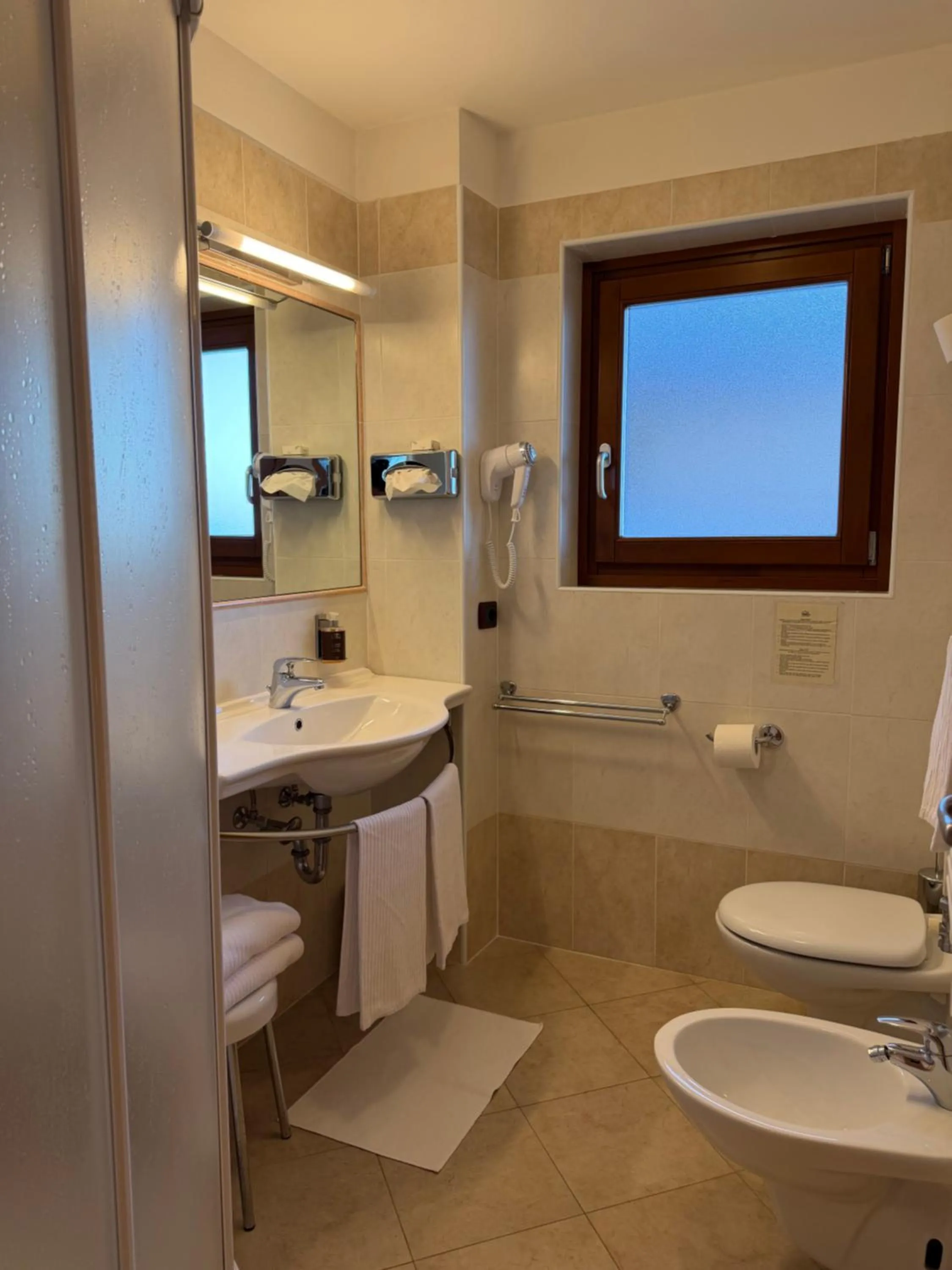 Shower in Chalet Caminetto