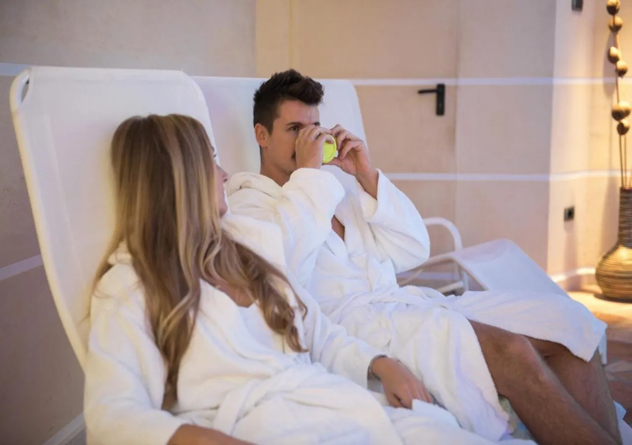 Spa and wellness centre/facilities in Chalet Caminetto