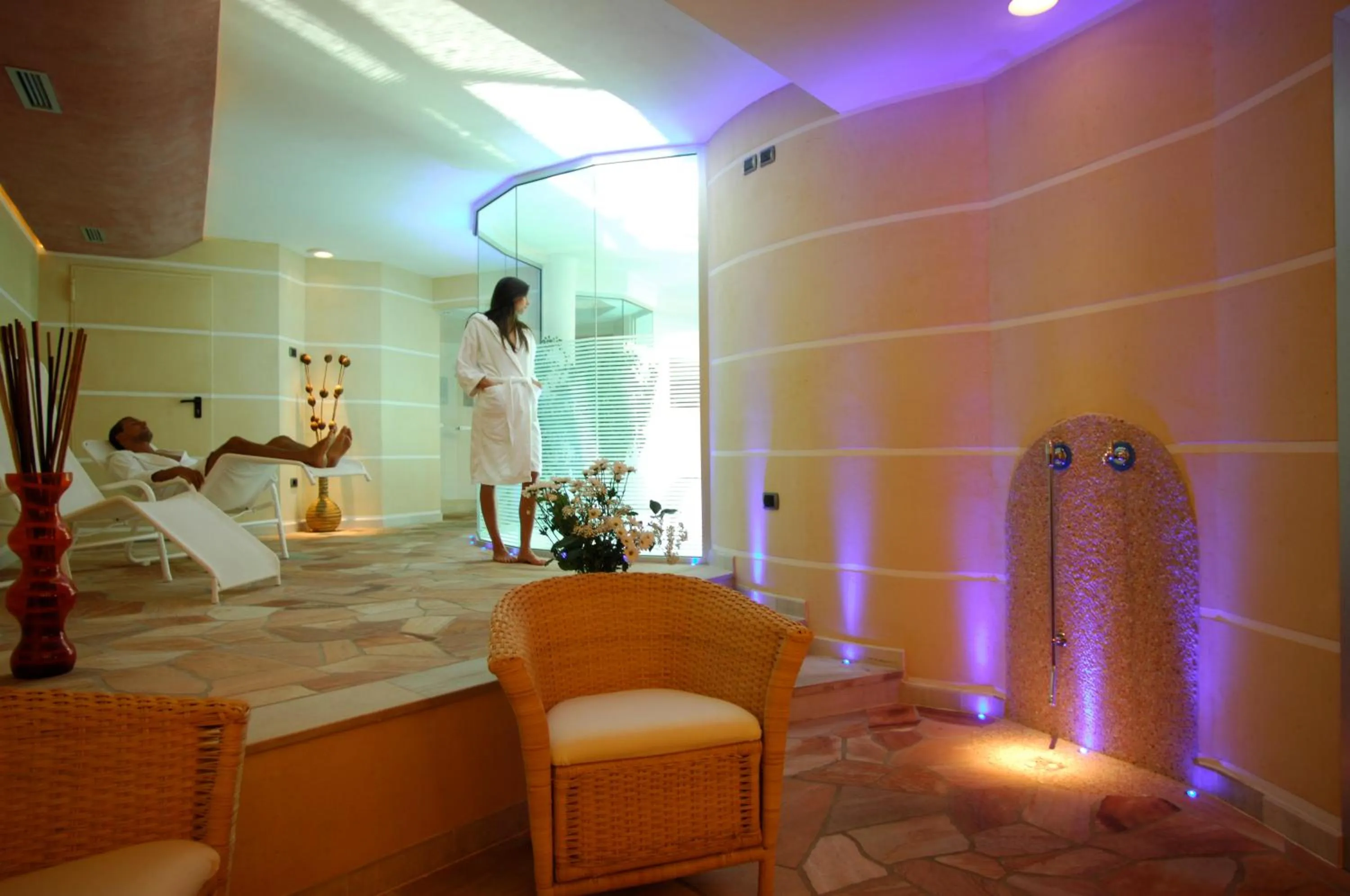 Sauna in Chalet Caminetto