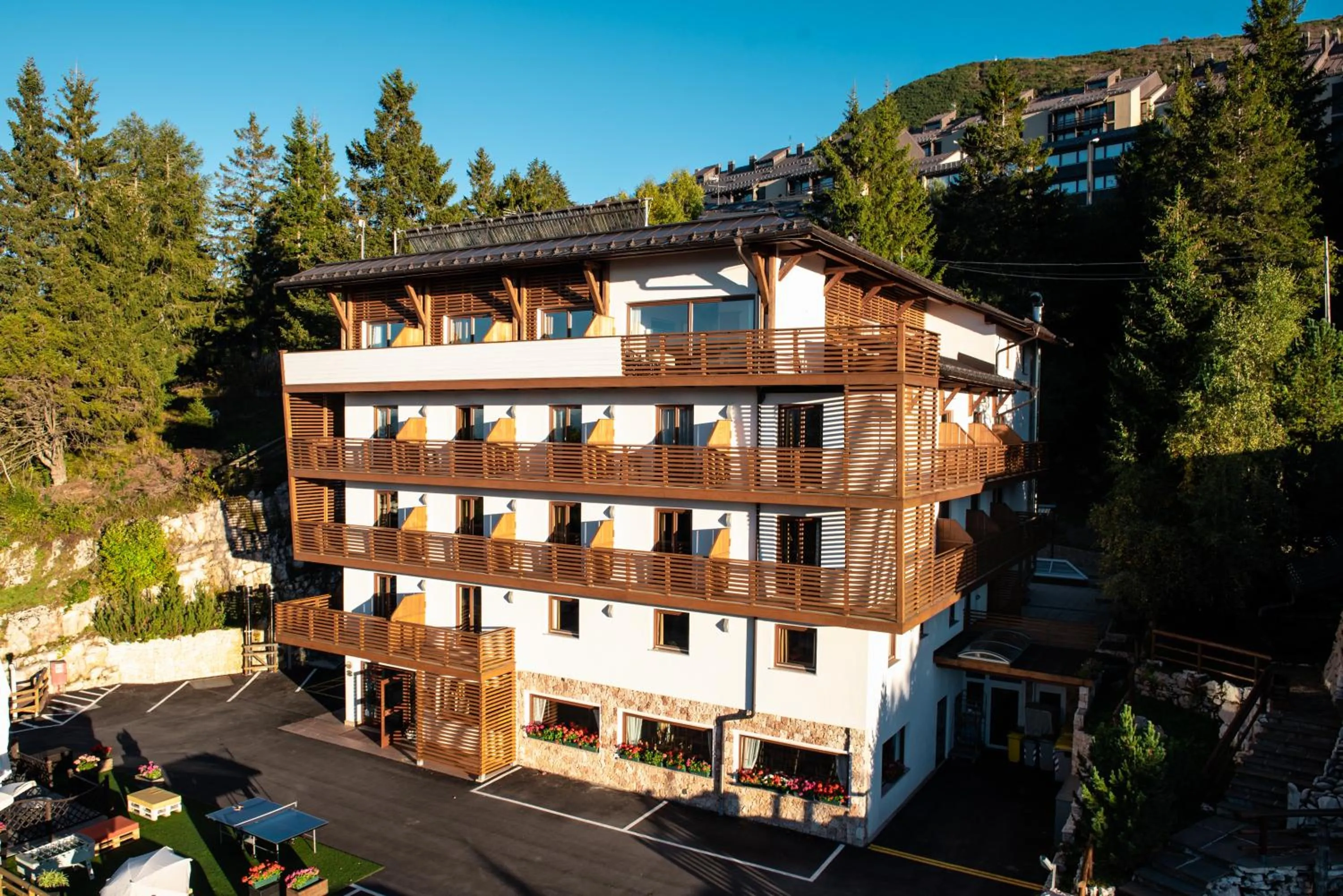 Property building in Chalet Caminetto