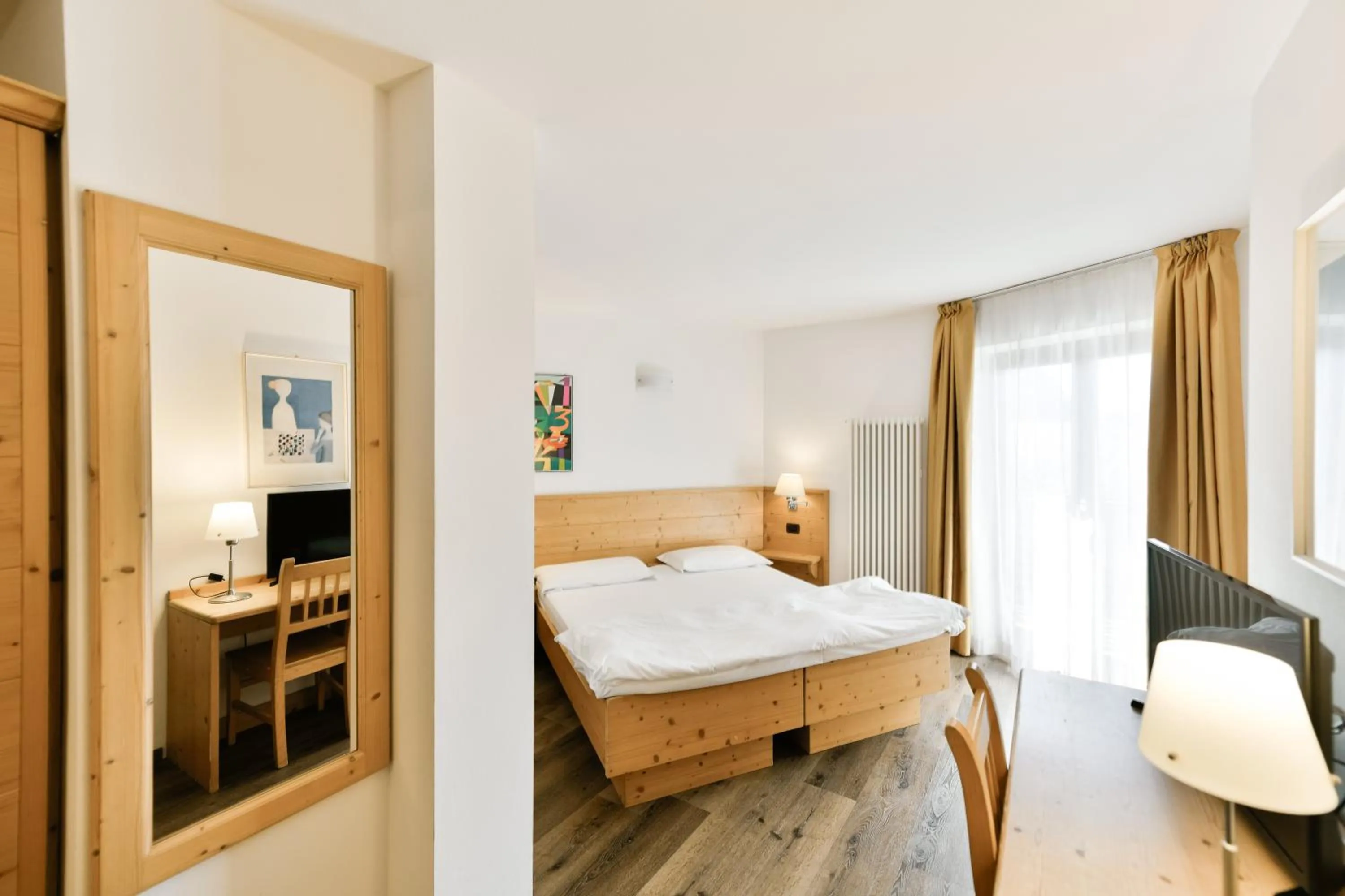 Bed in Chalet Caminetto