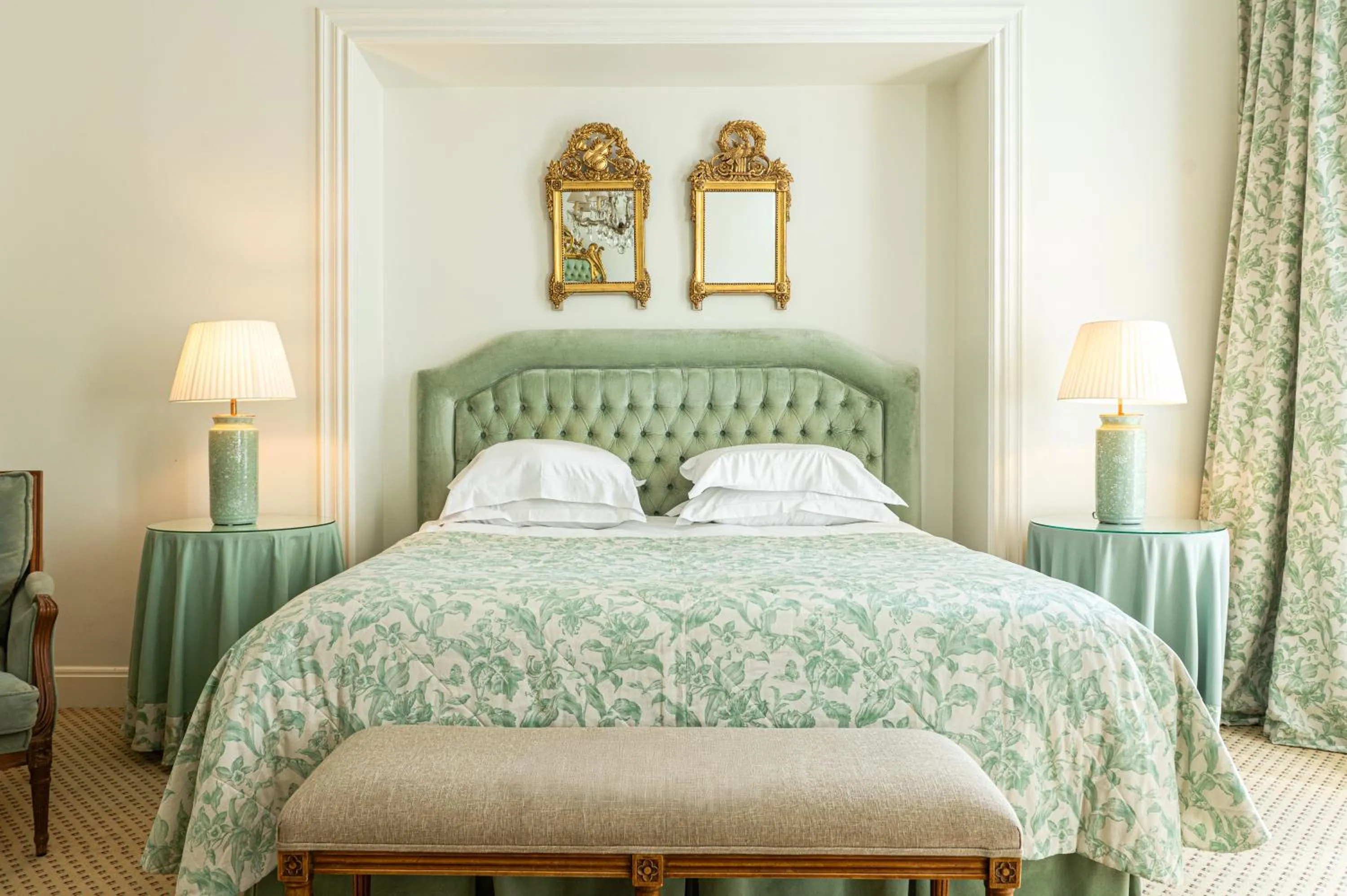 Bed in NARUTIS Hotel - Small Luxury Hotels of The World