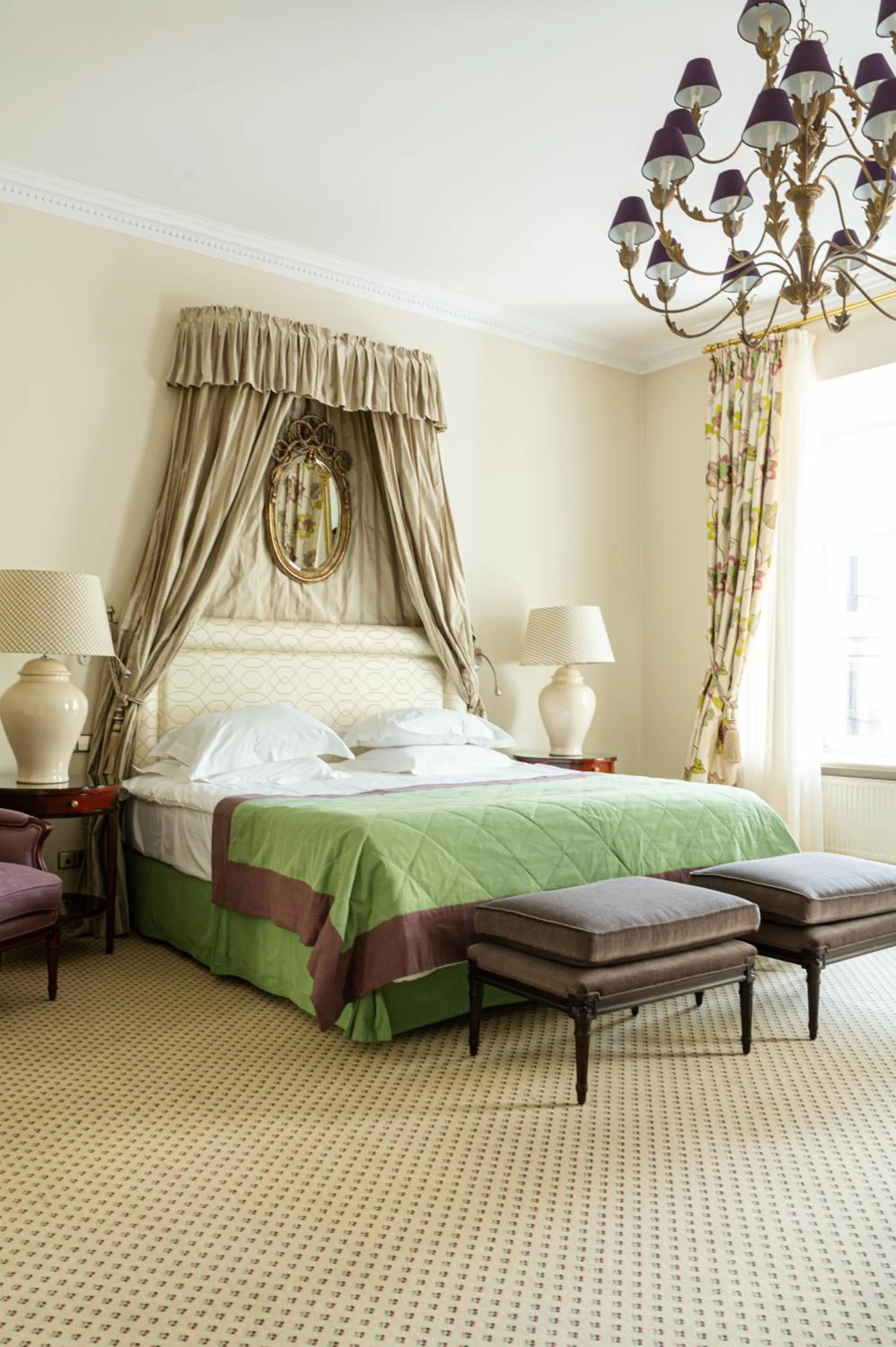 Bed in NARUTIS Hotel - Small Luxury Hotels of The World