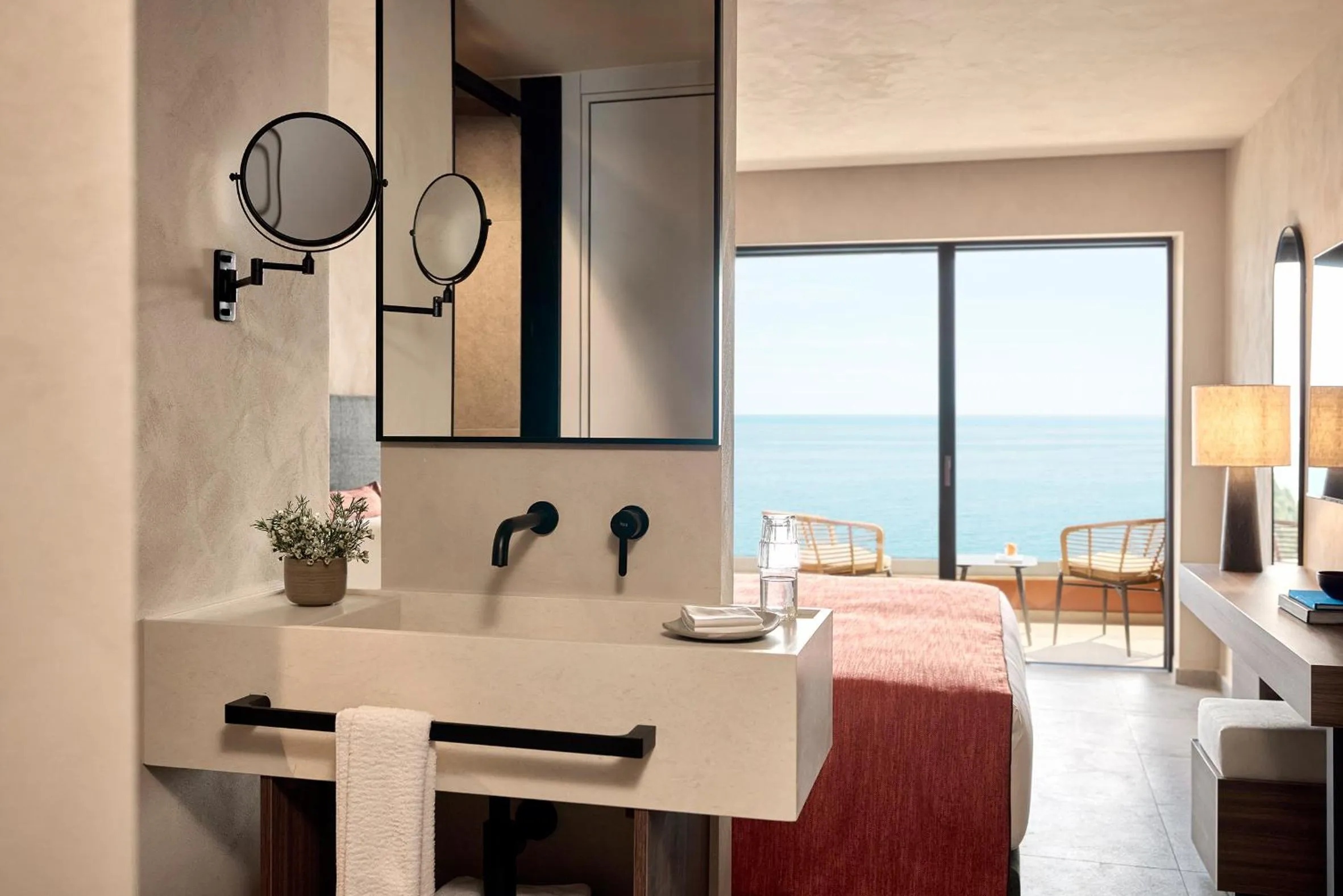 Bedroom, Bed in Alkyna Lifestyle Beach Resort - Adults Only