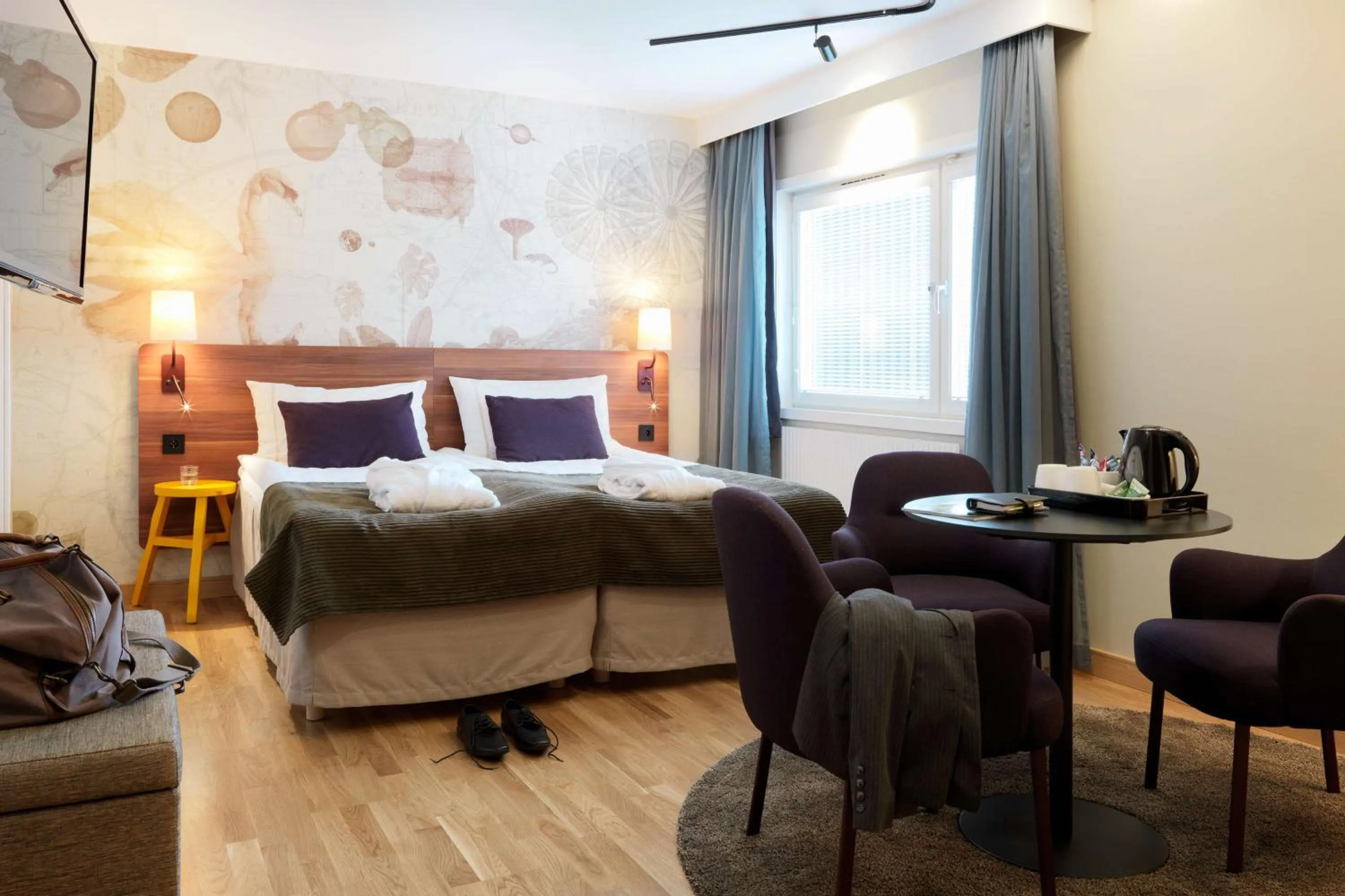 Bedroom, Bed in Scandic Örebro Väst