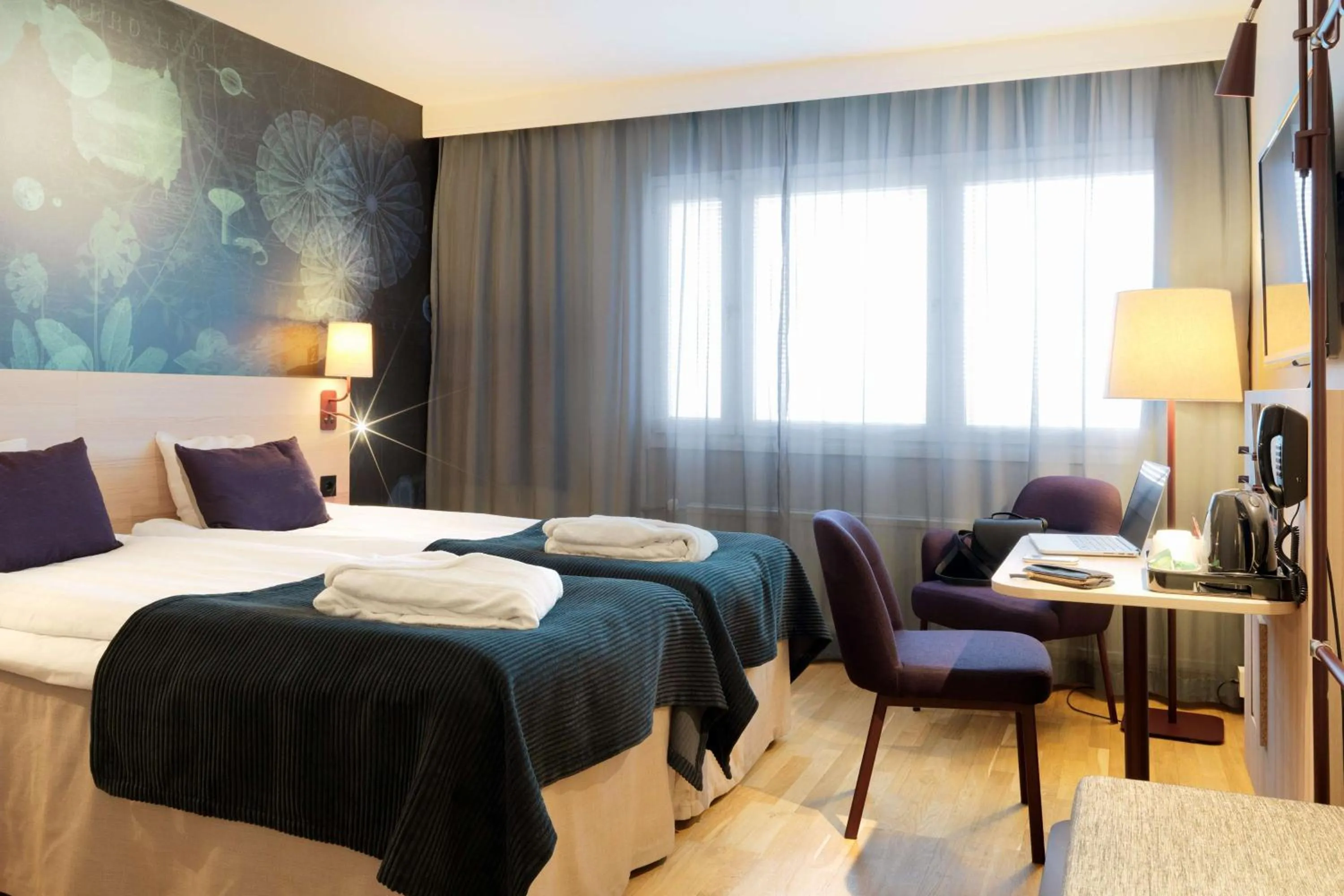 Bedroom, Bed in Scandic Örebro Väst