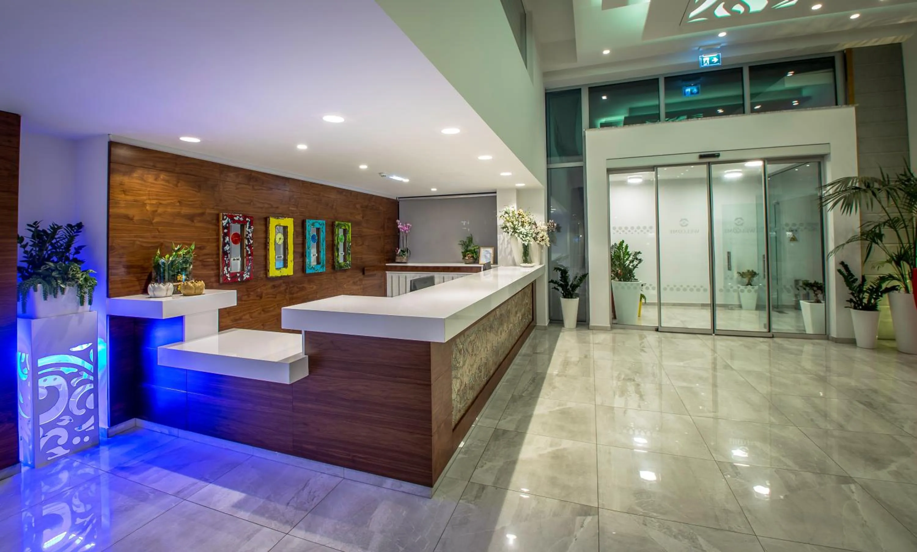 Lobby or reception in Nicholas Color Hotel