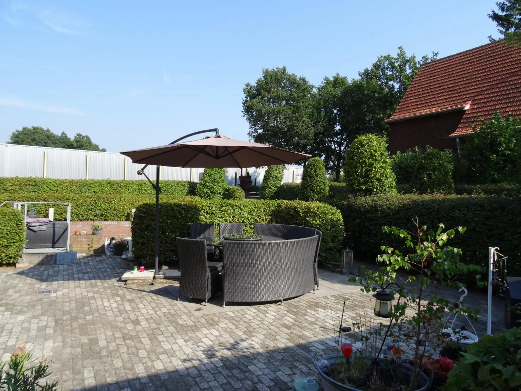 Balcony/Terrace in B & B Leudal