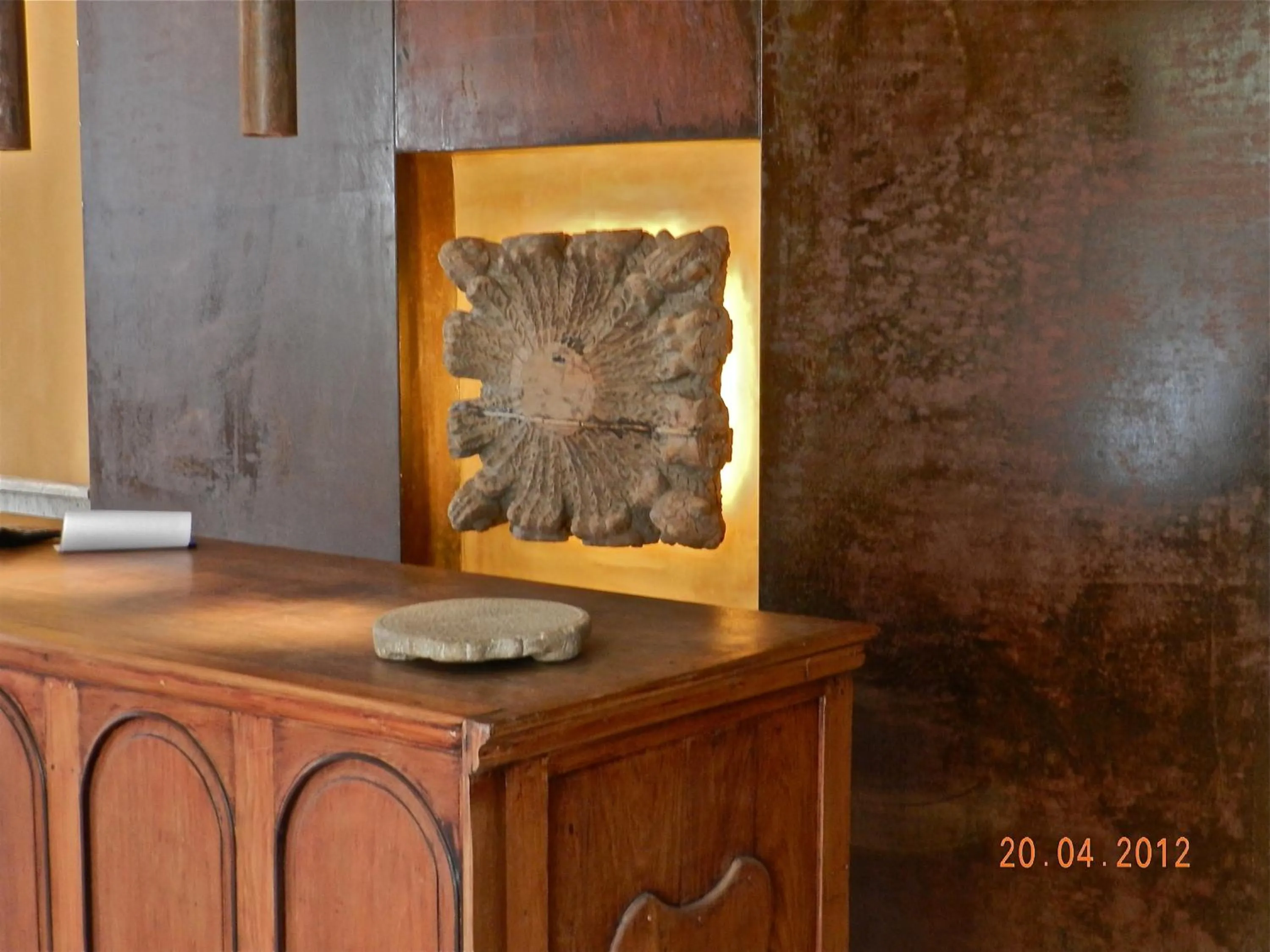 Decorative detail in Hotel Capo San Vito by Geocharme