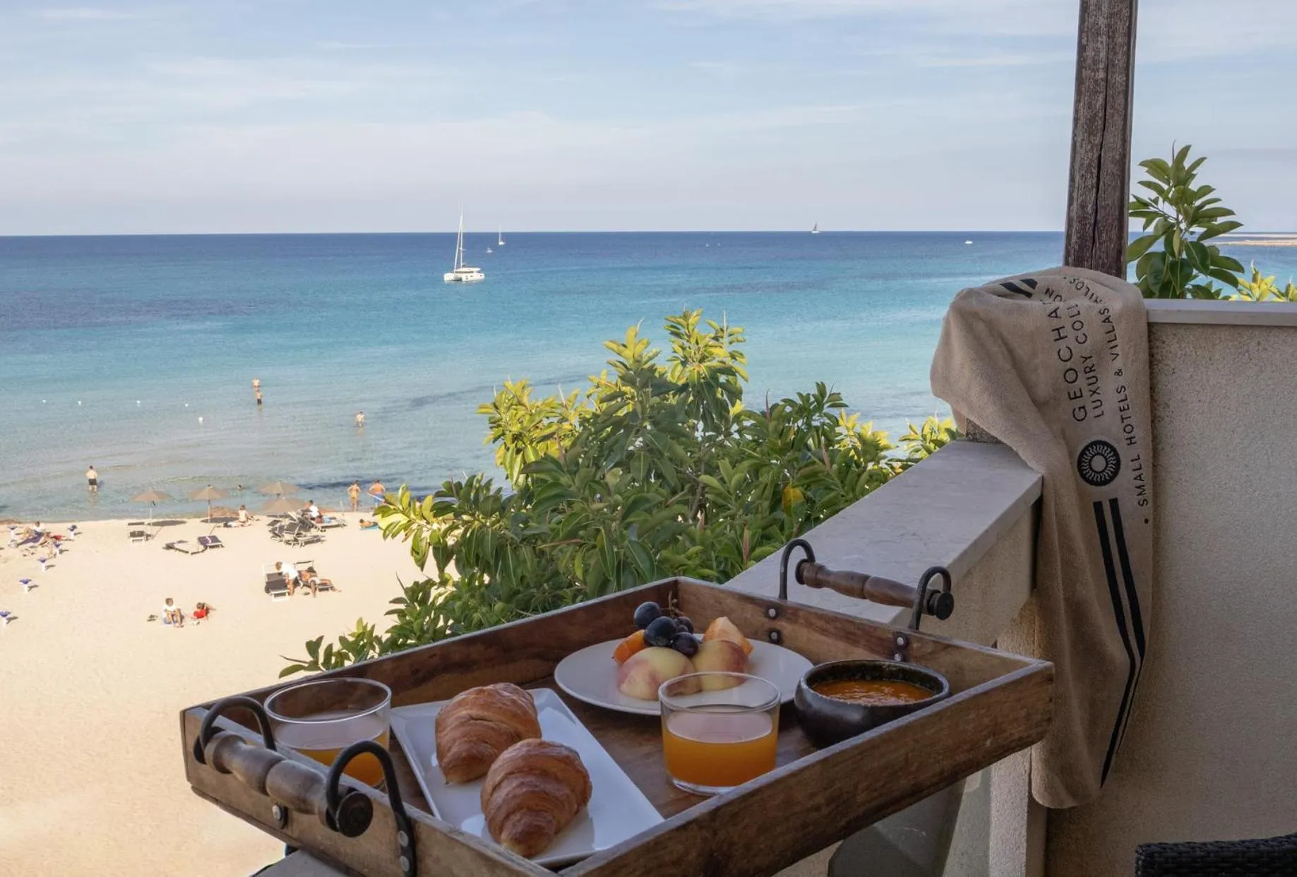 Balcony/Terrace in Hotel Capo San Vito by Geocharme
