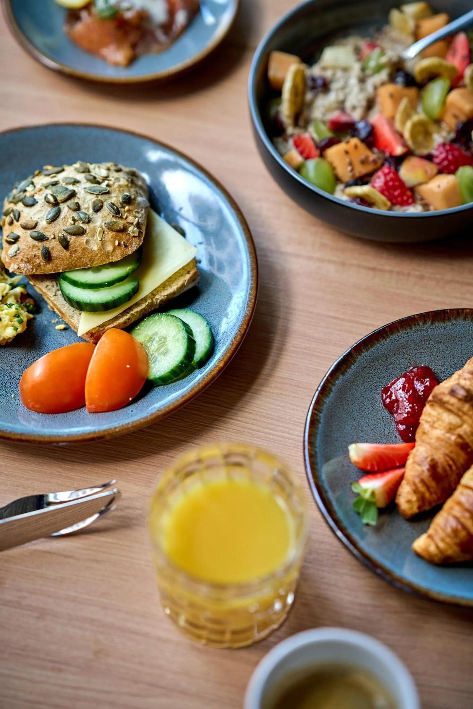 Breakfast in Scandic Elmia