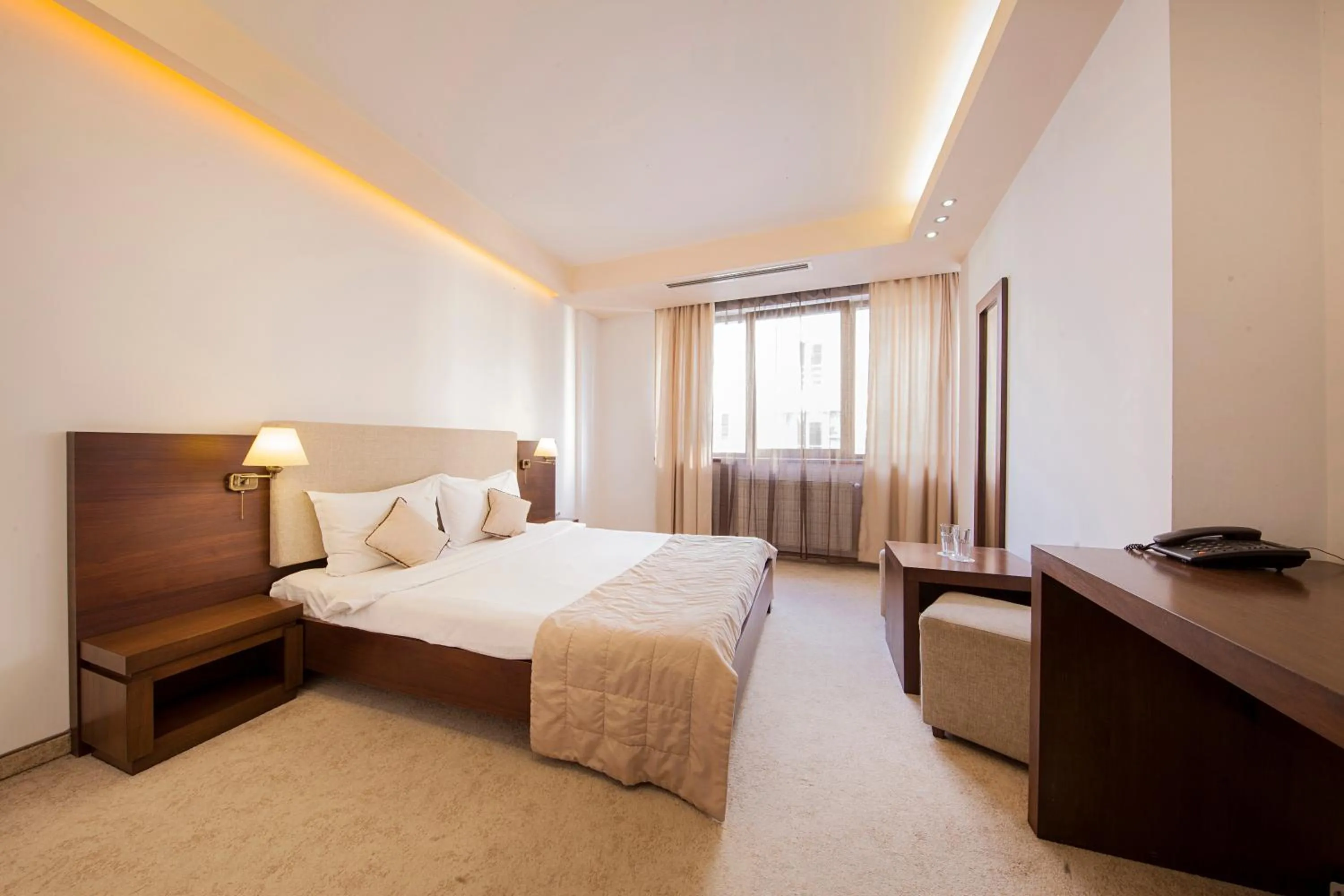 Photo of the whole room, Bed in Hotel Yesterday