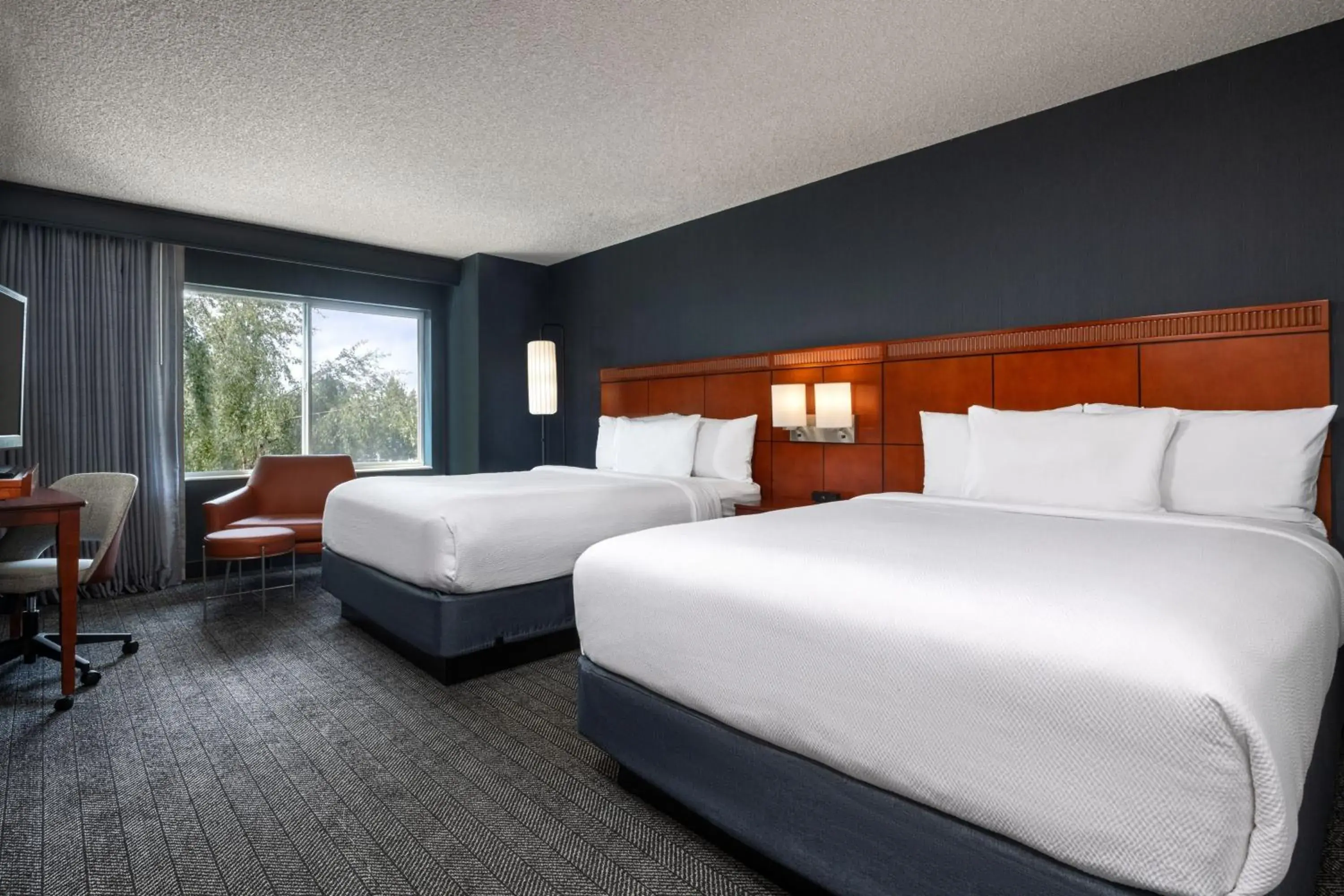 Double Room with Two Double Beds in Courtyard by Marriott Anchorage Airport Double Room with Two Double Beds in Courtyard by Marriott Anchorage Airport