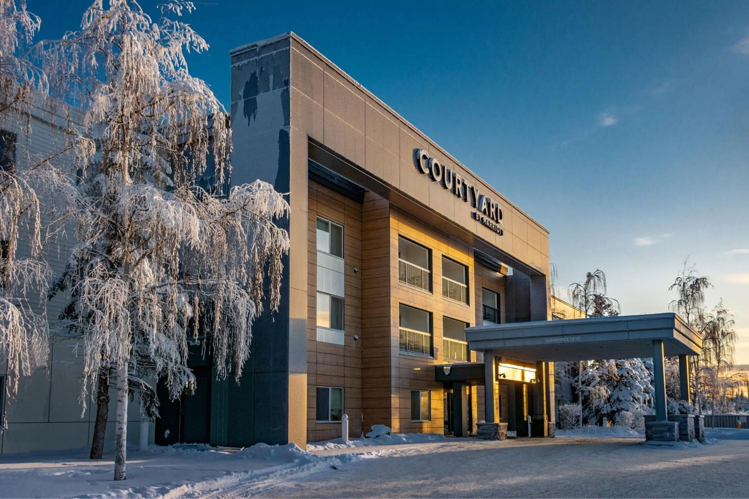 Property building in Courtyard by Marriott Anchorage Airport