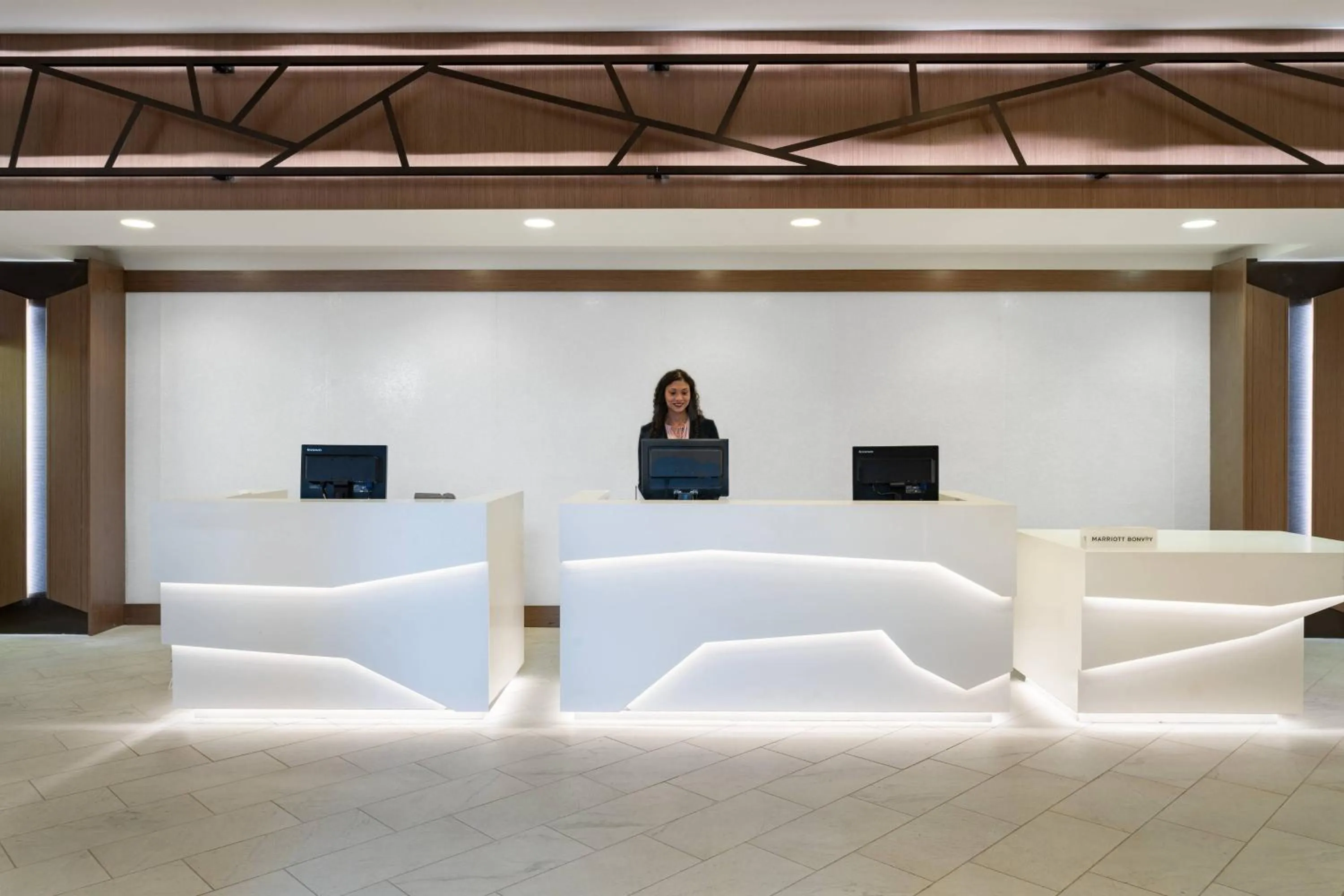 Lobby or reception in Marriott Anchorage Downtown