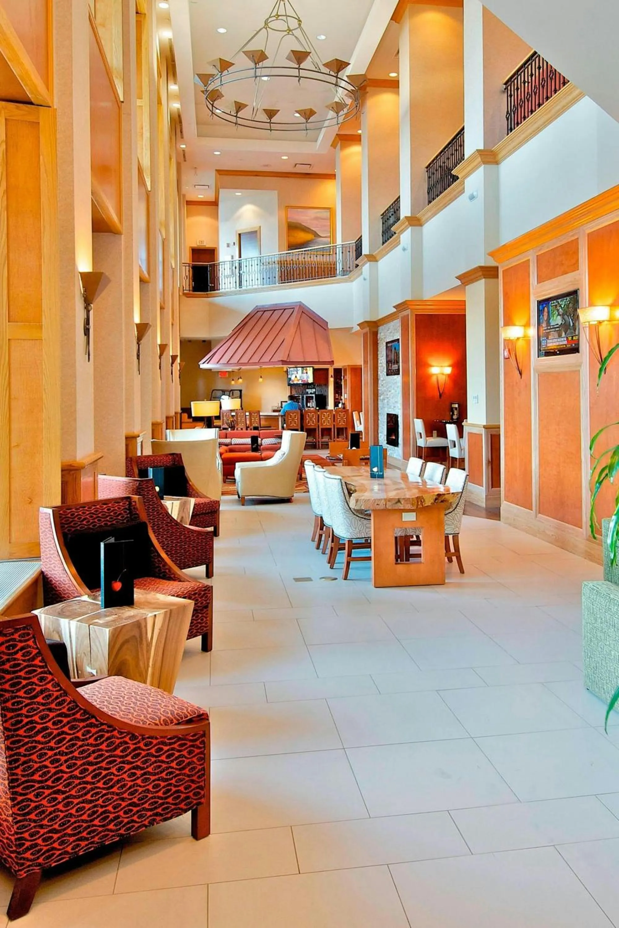 Lobby or reception in Marriott Anchorage Downtown