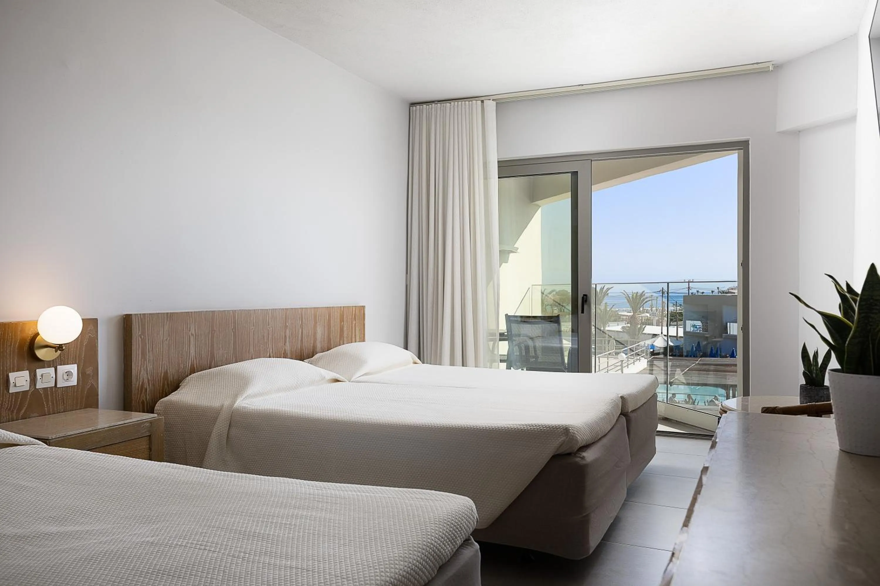 Bedroom, Bed in Rethymno Village