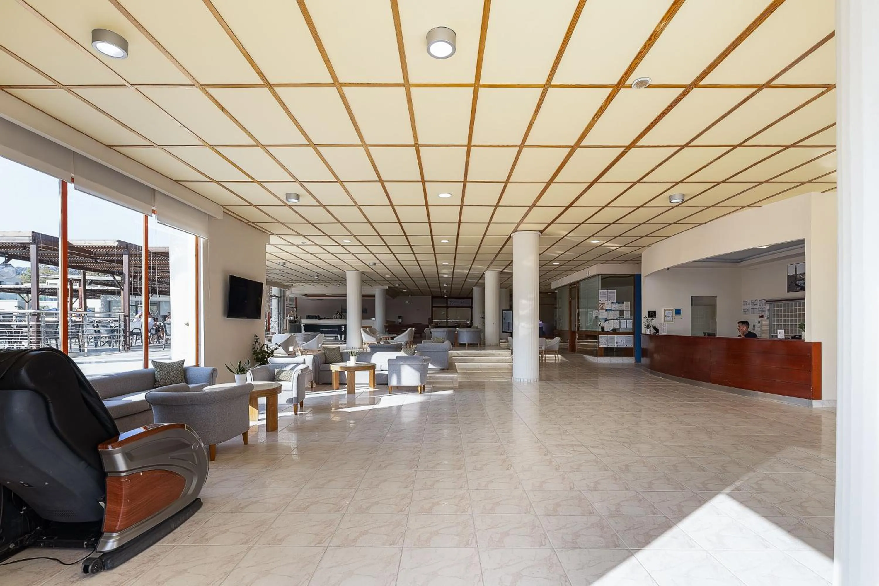 Lobby or reception in Rethymno Village