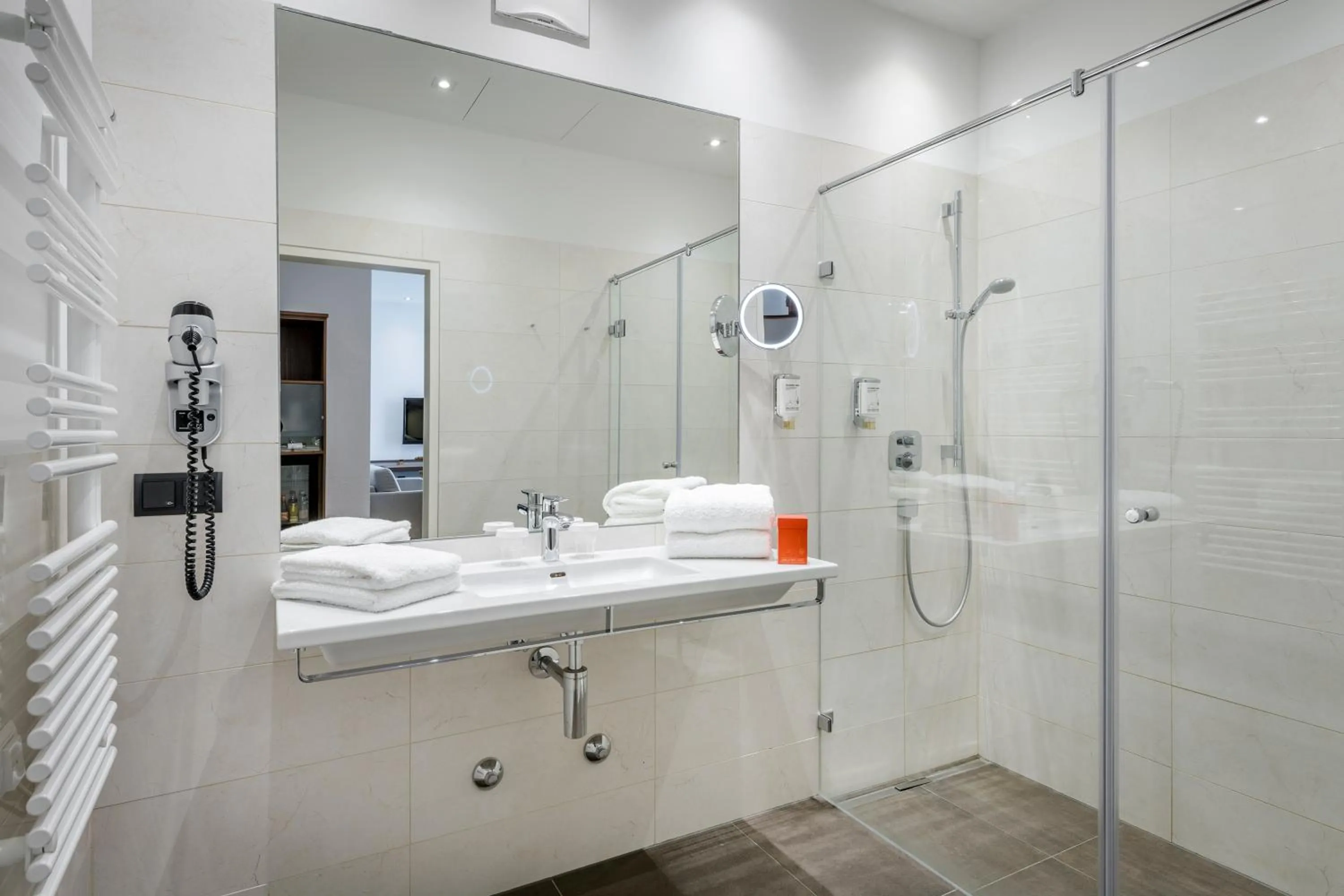 Bathroom in IMLAUER Hotel Nestroy Wien