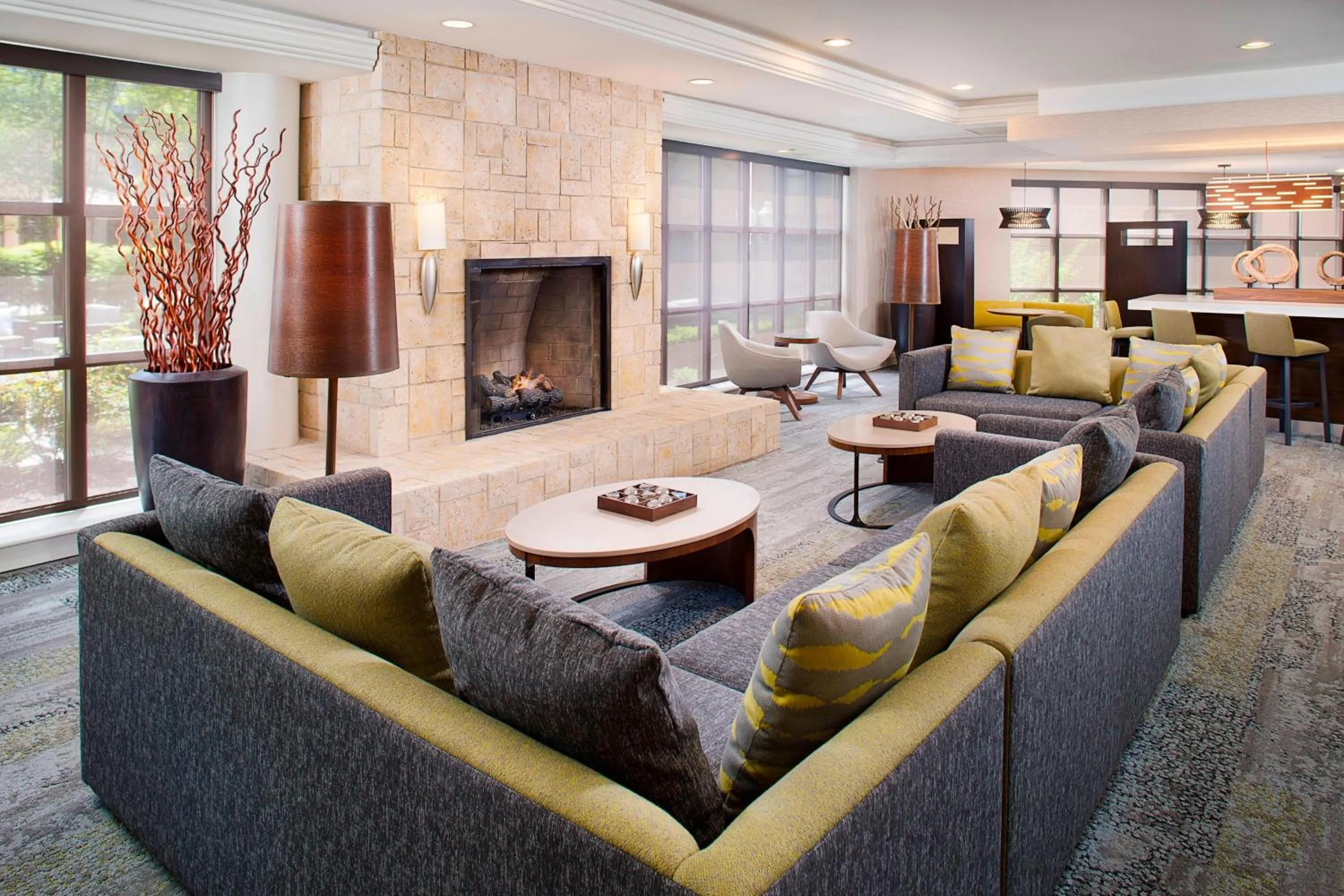 Lobby or reception in Courtyard by Marriott Ann Arbor