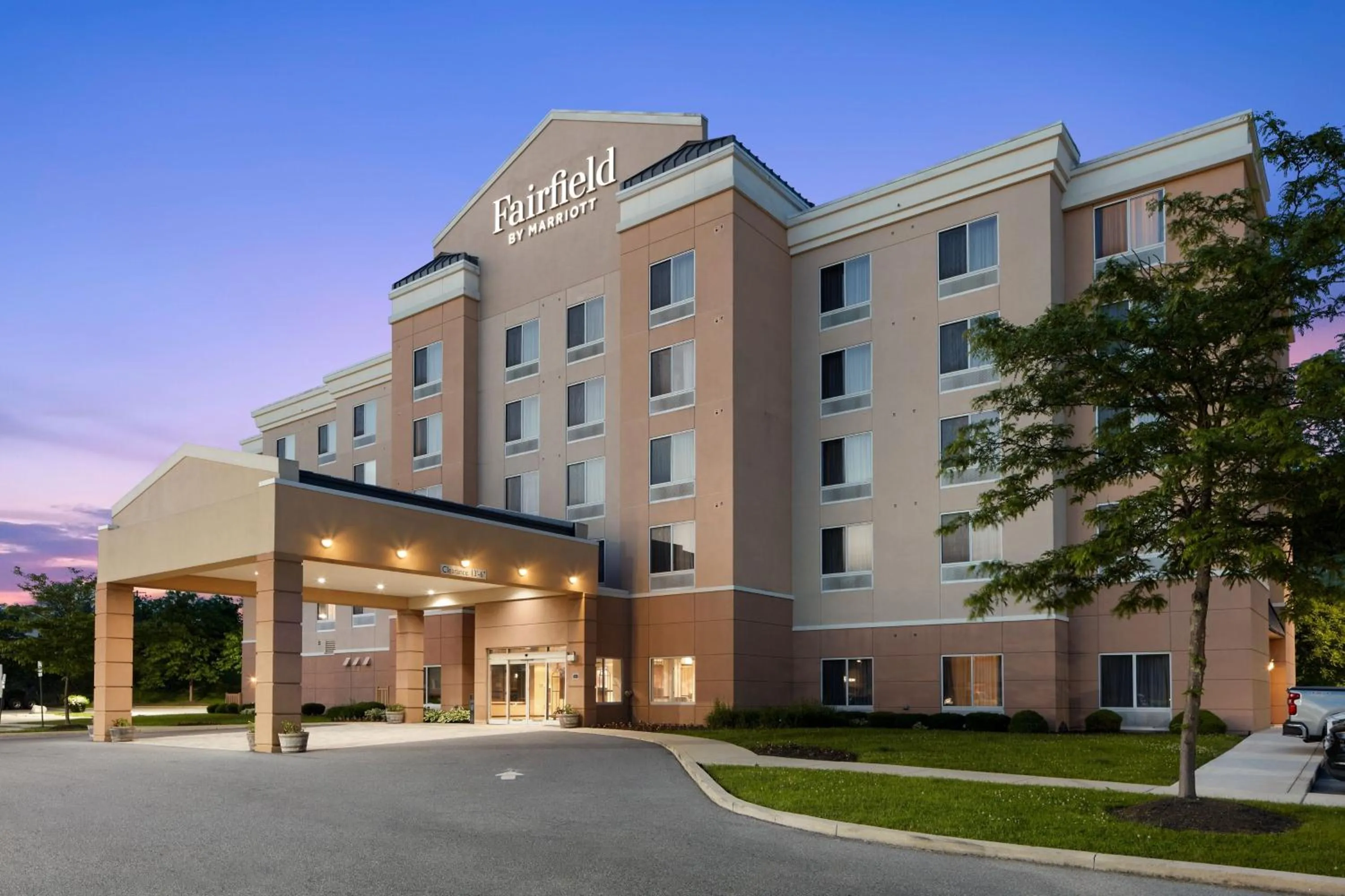 Property building in Fairfield Inn & Suites Bedford