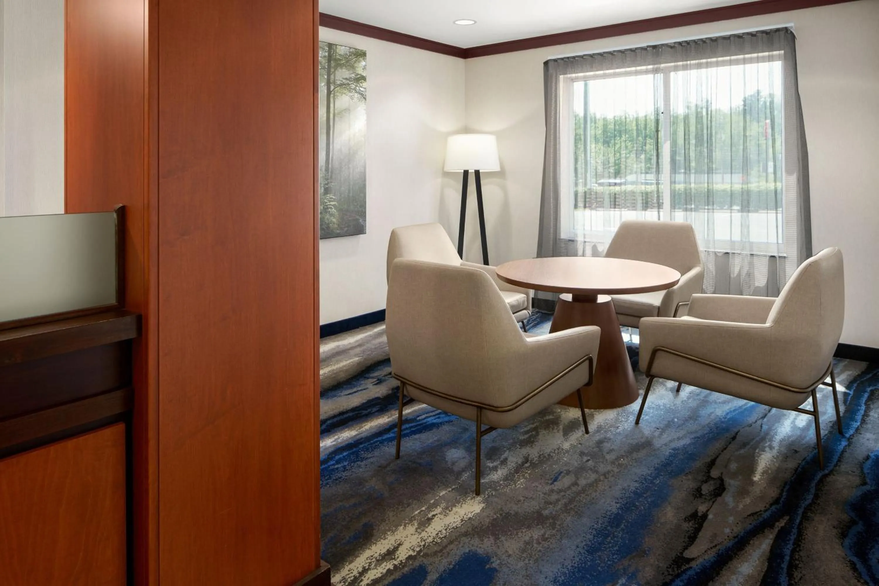 Lobby or reception in Fairfield Inn & Suites Bedford