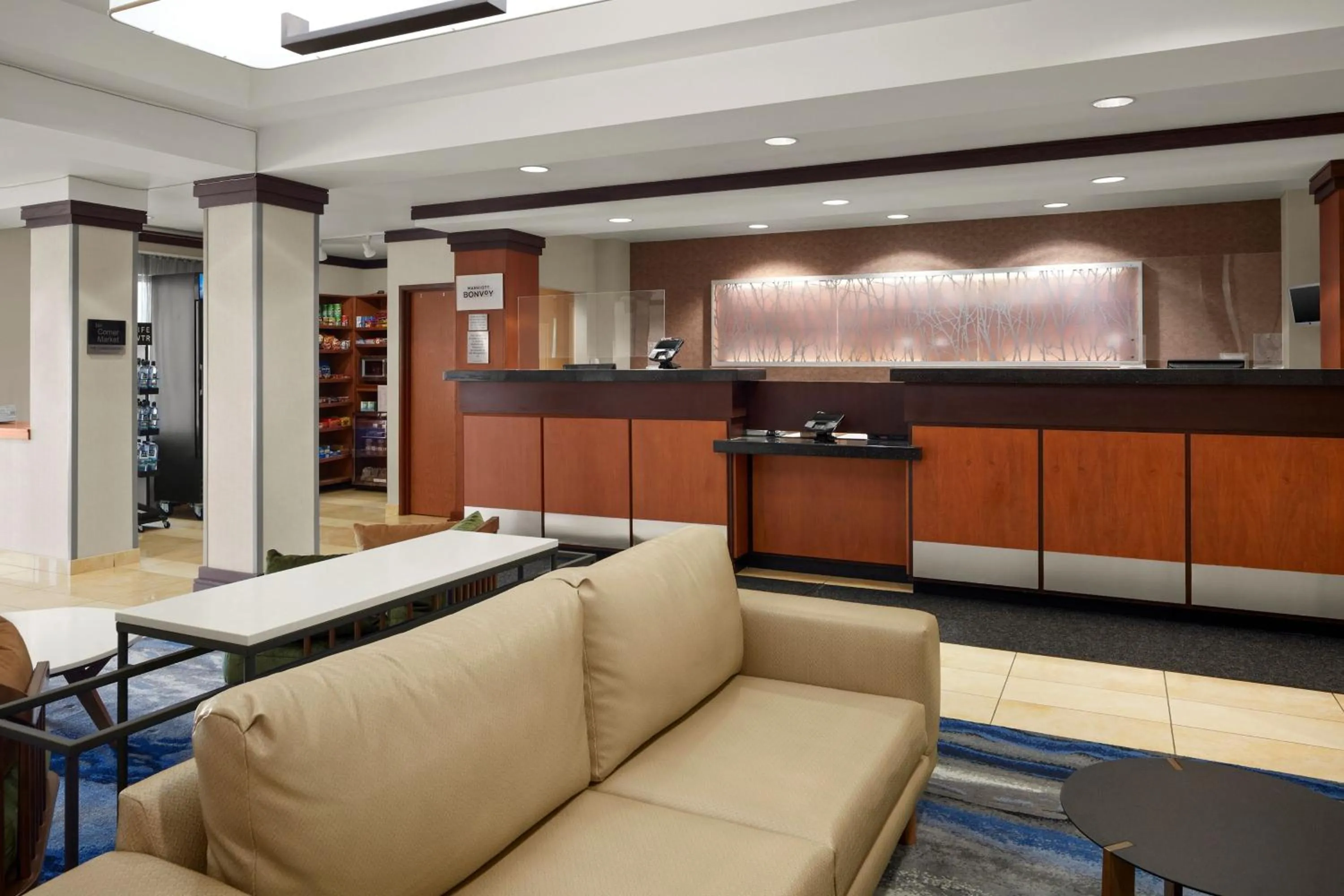 Lobby or reception in Fairfield Inn & Suites Bedford