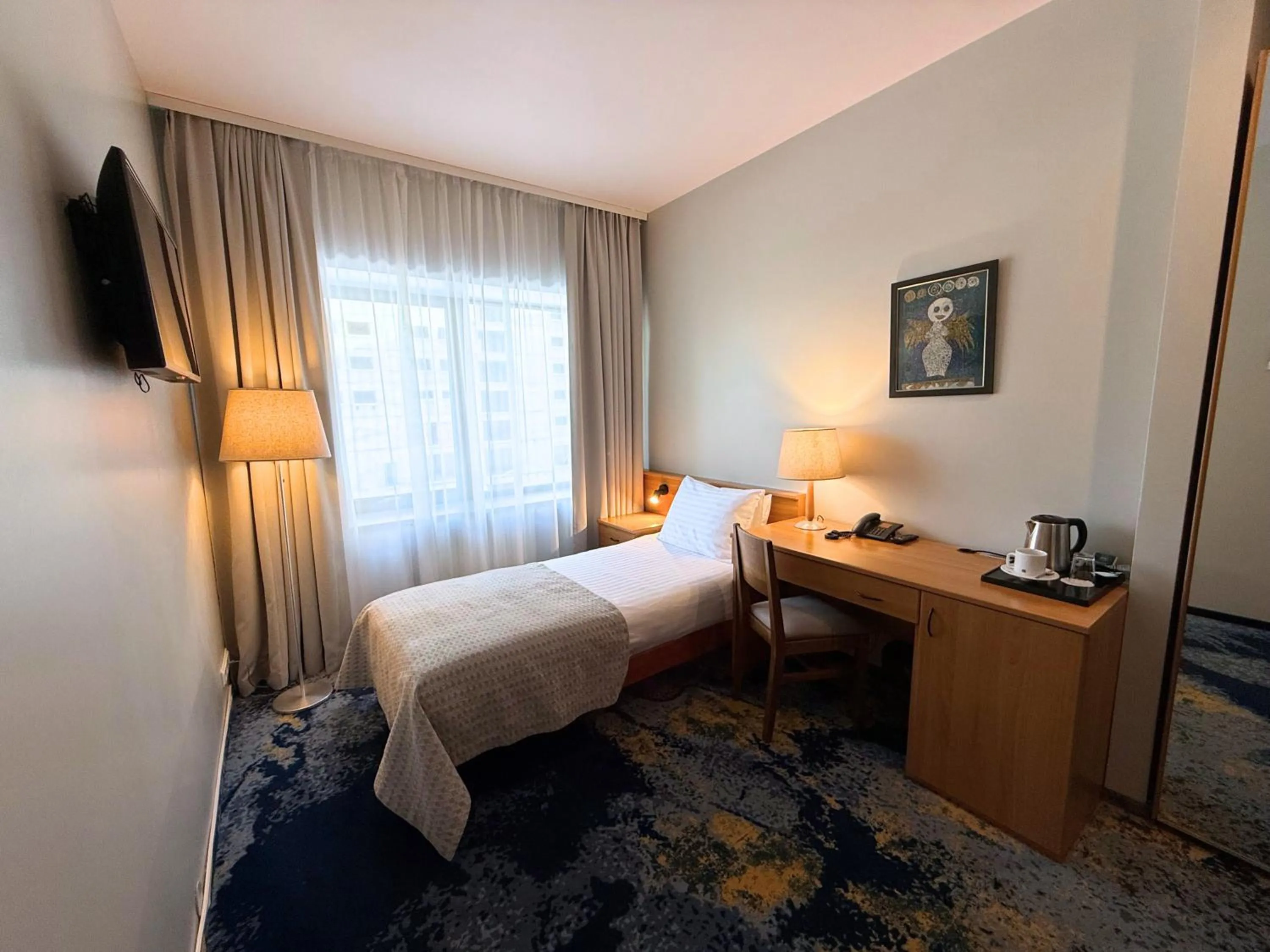 Bed in BEST BALTIC Kaunas