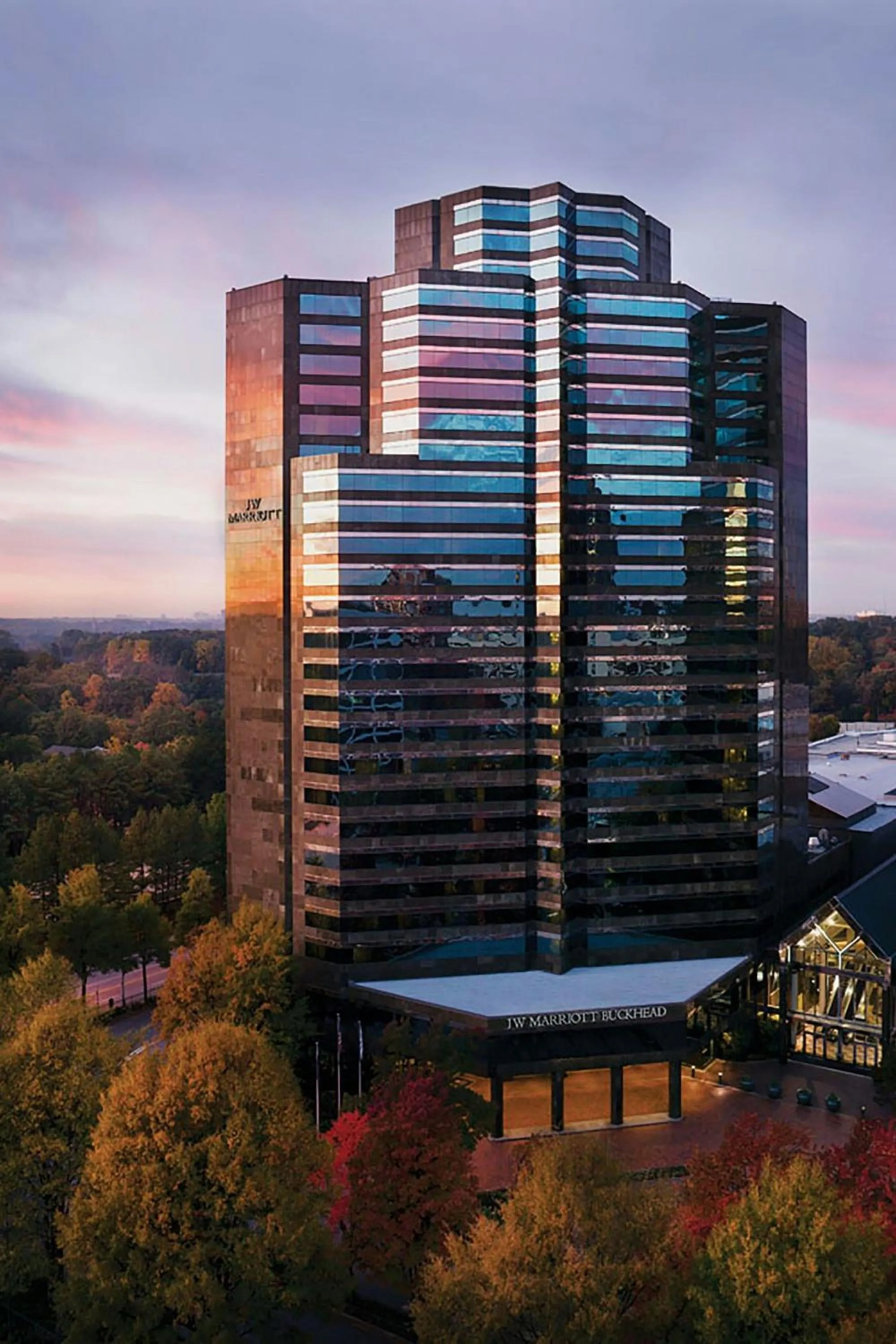 Property building in JW Marriott Atlanta Buckhead