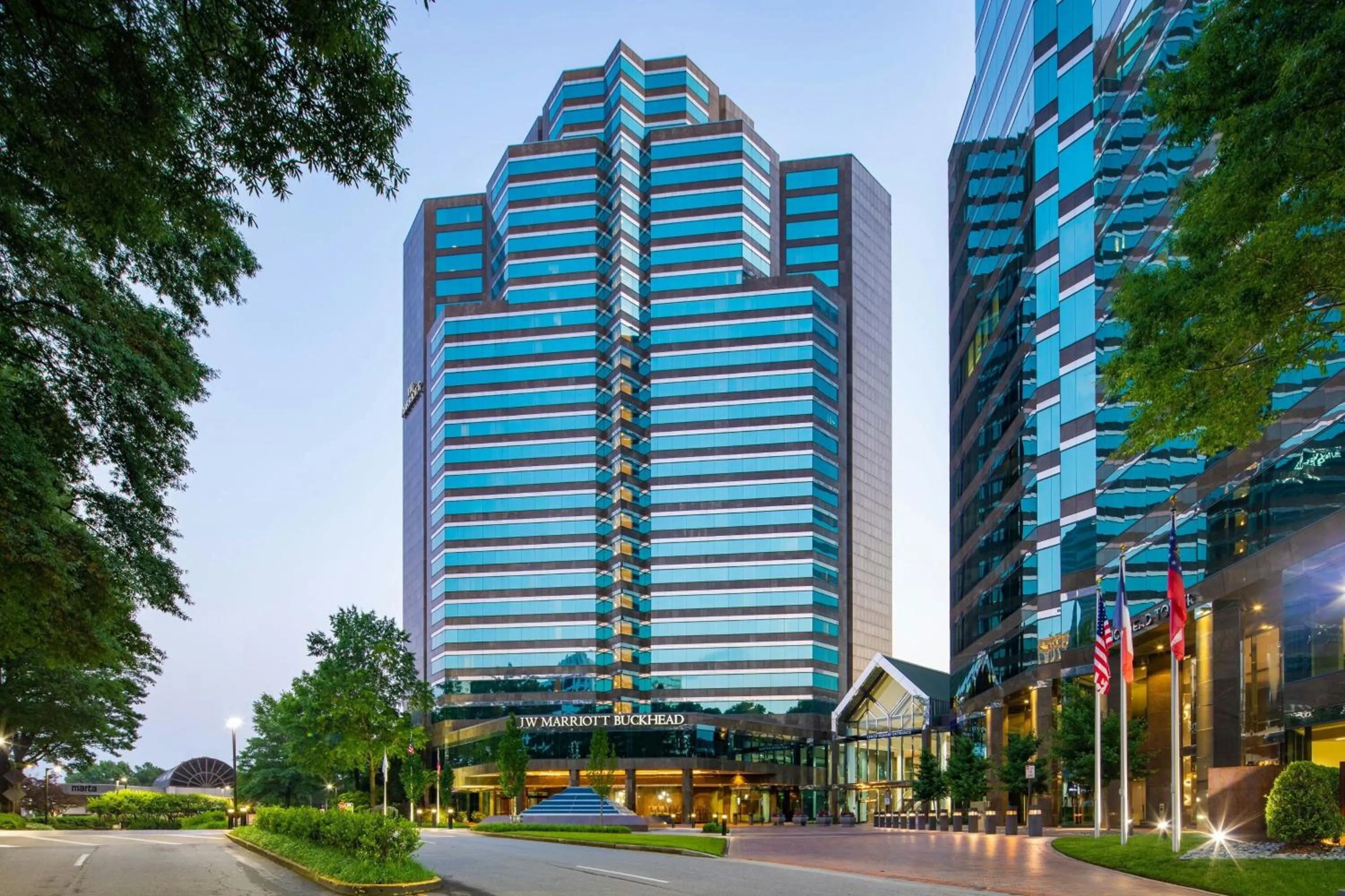 Property building in JW Marriott Atlanta Buckhead