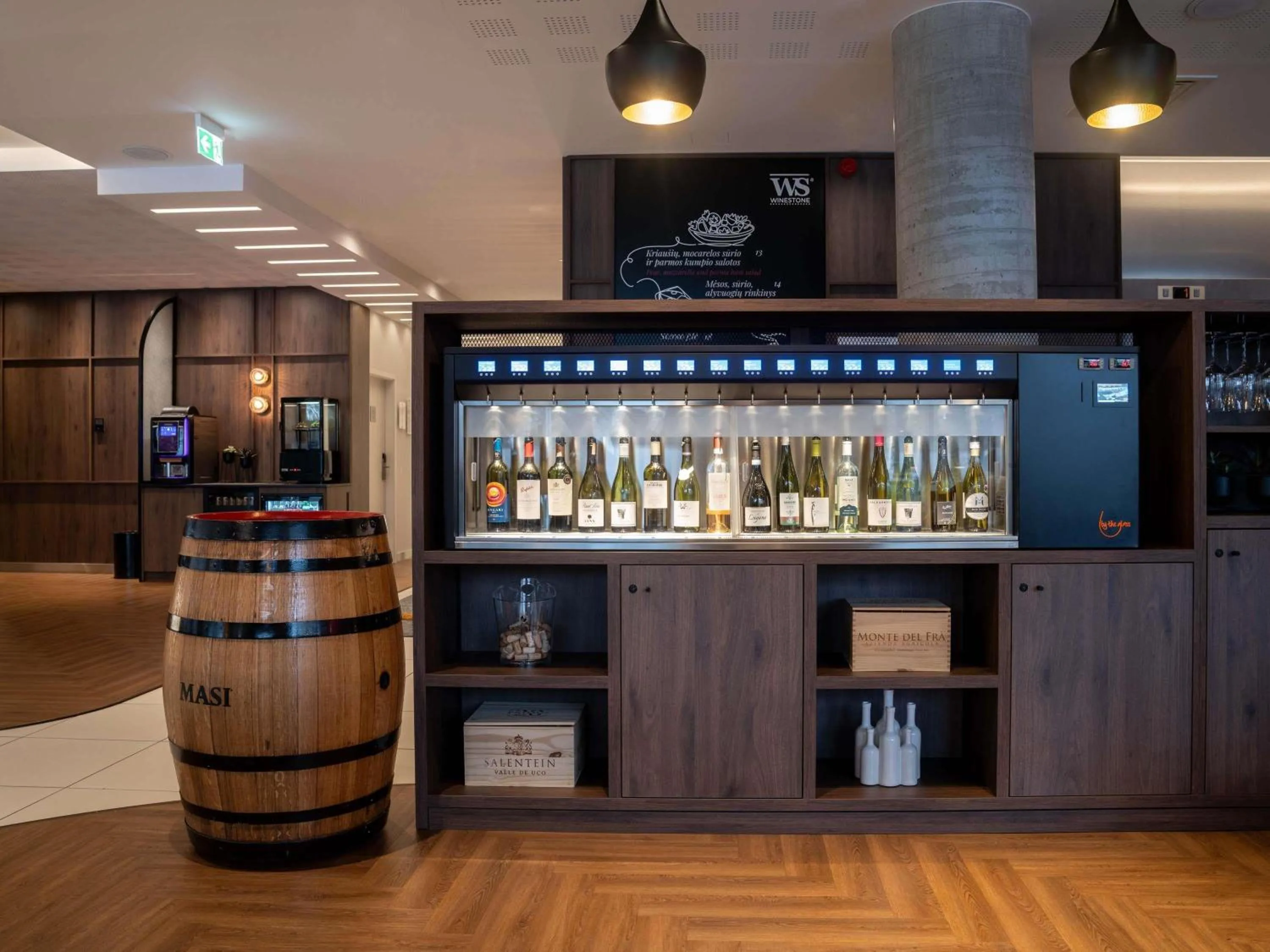 Lounge or bar in Novotel Vilnius Centre