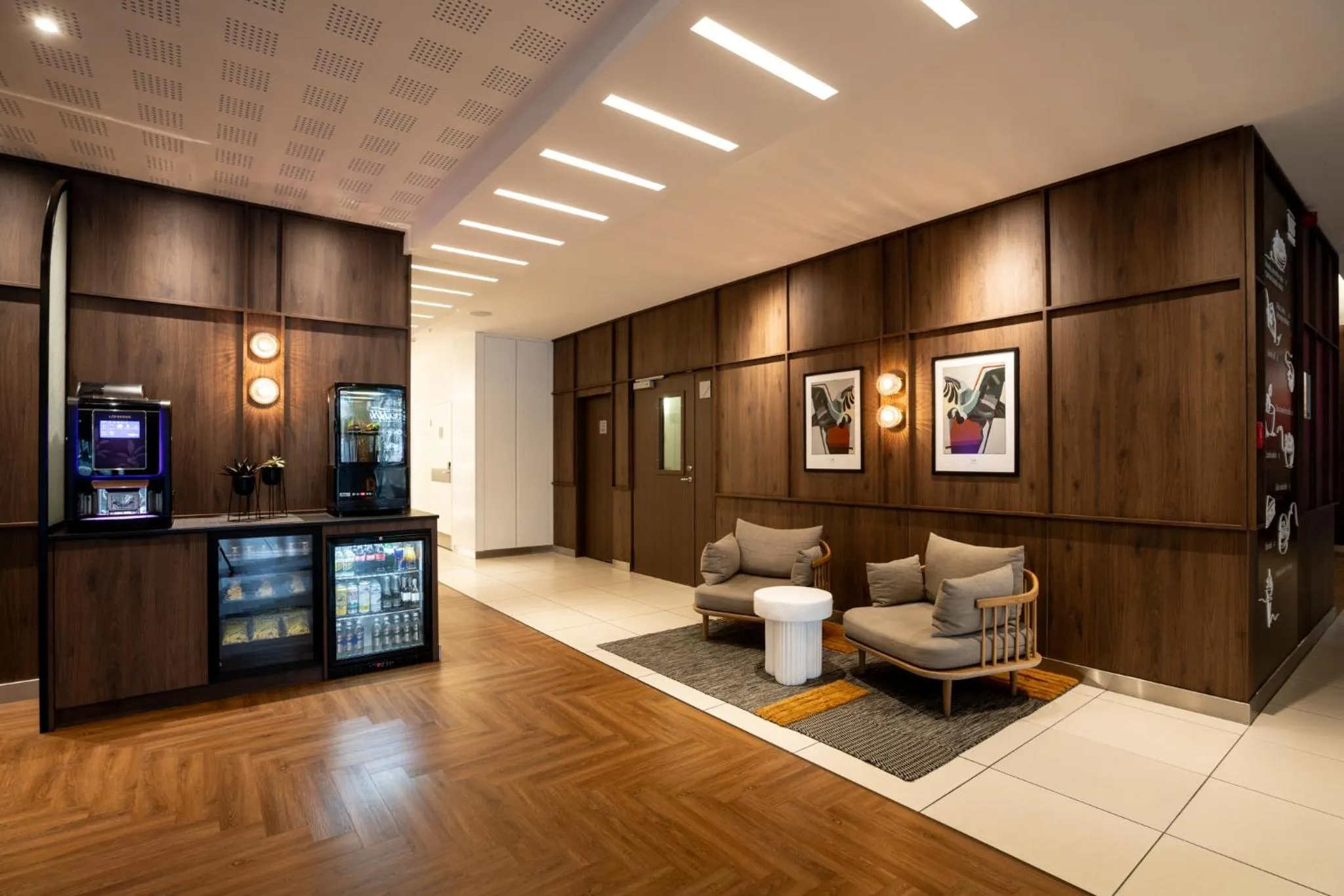 Lobby or reception in Novotel Vilnius Centre