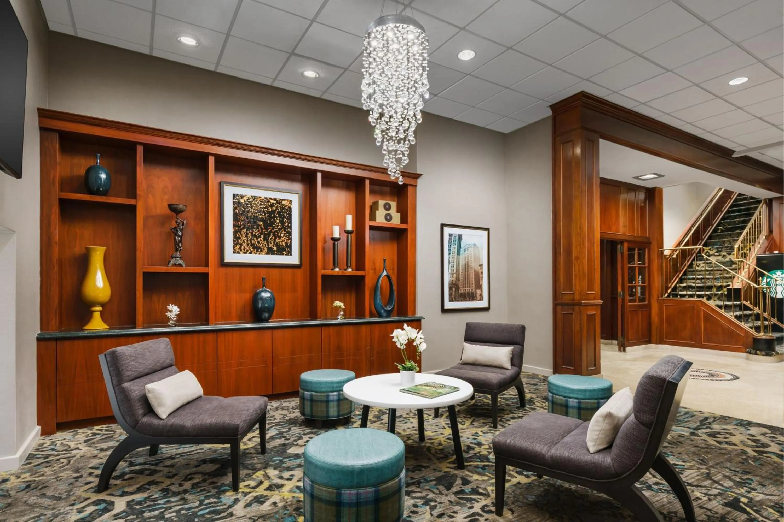 Lobby or reception in Residence Inn Atlanta Downtown