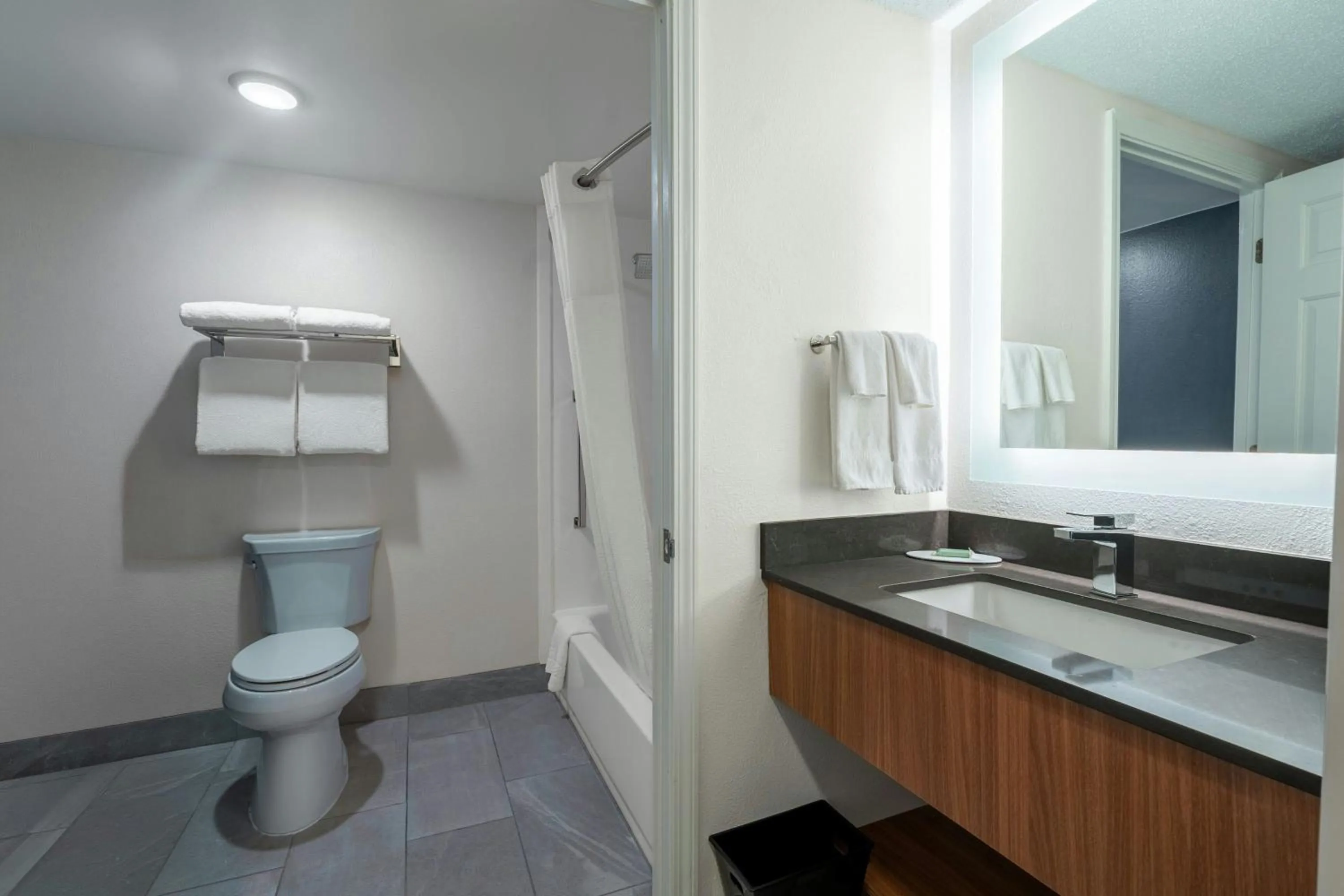 Bathroom in Fairfield Inn & Suites by Marriott Atlanta Kennesaw