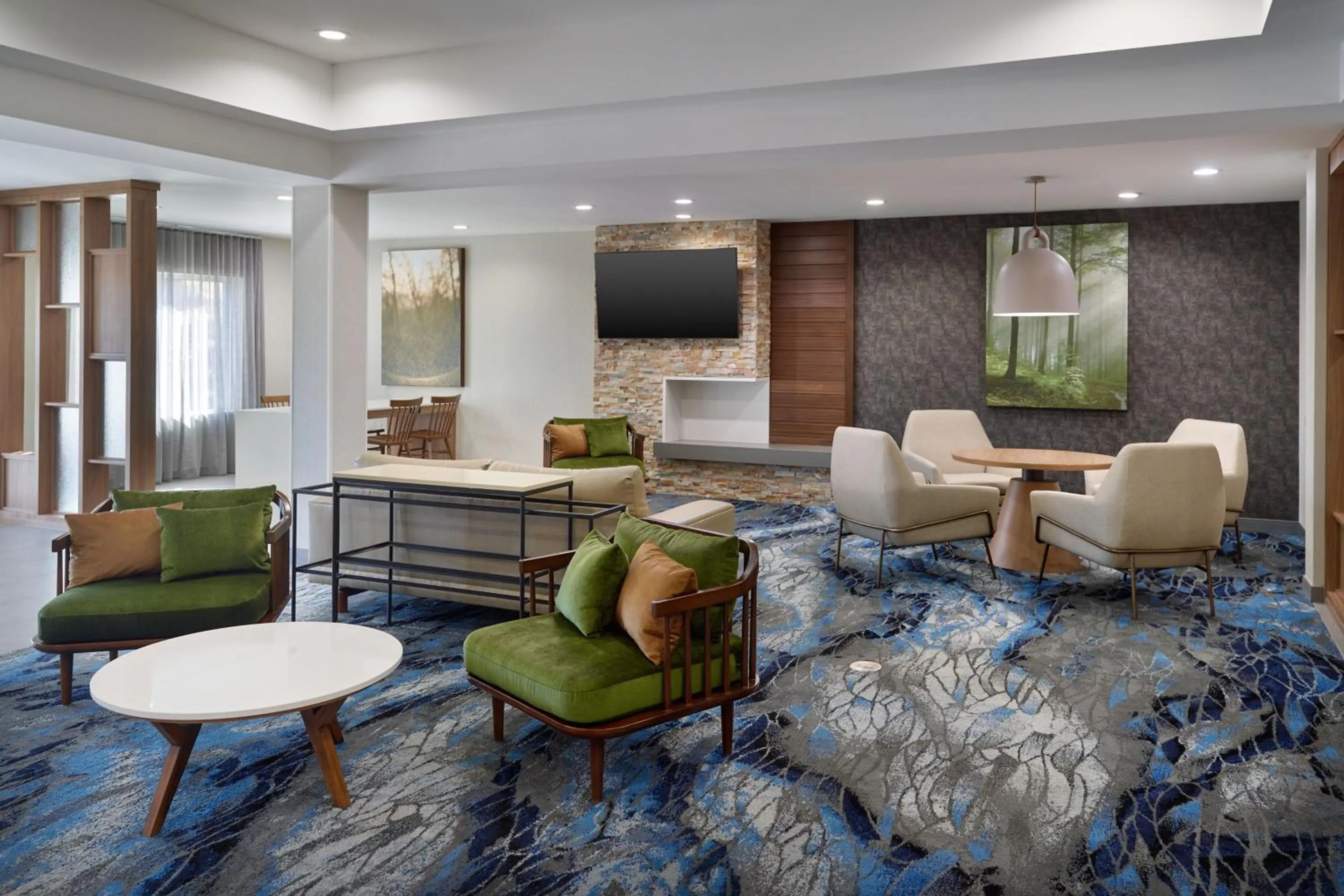 Lobby or reception in Fairfield Inn & Suites Atlanta McDonough