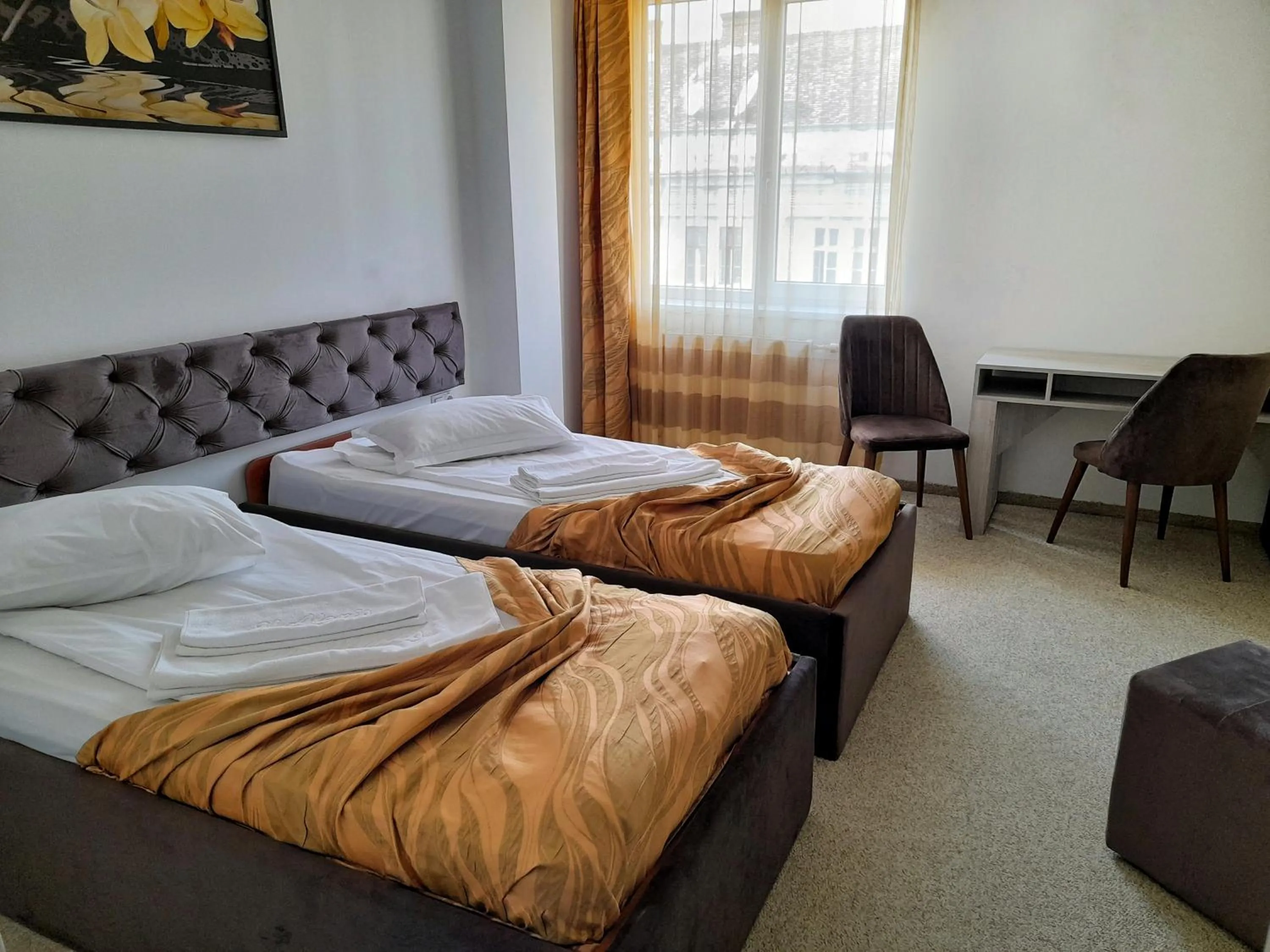 City view, Bed in Hotel Alexis