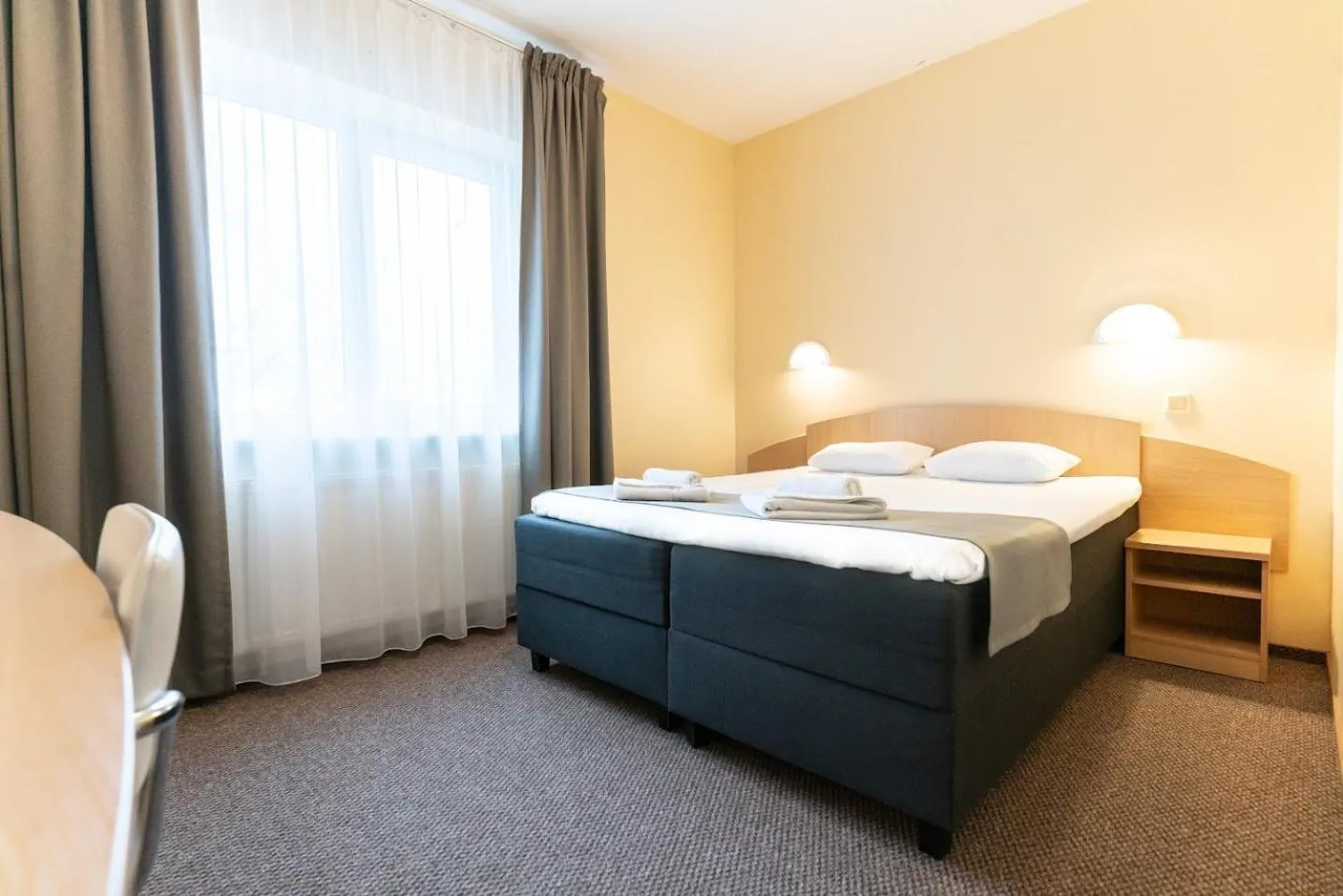Bedroom, Bed in ARIBĖ Hotel Klaipėda, Free parking
