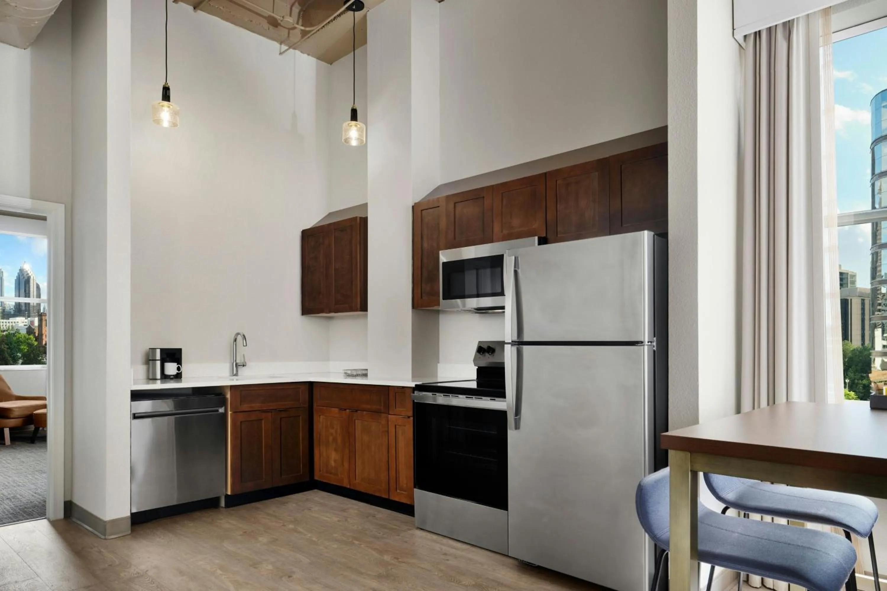 Kitchen or kitchenette in Residence Inn Atlanta Midtown 17th Street