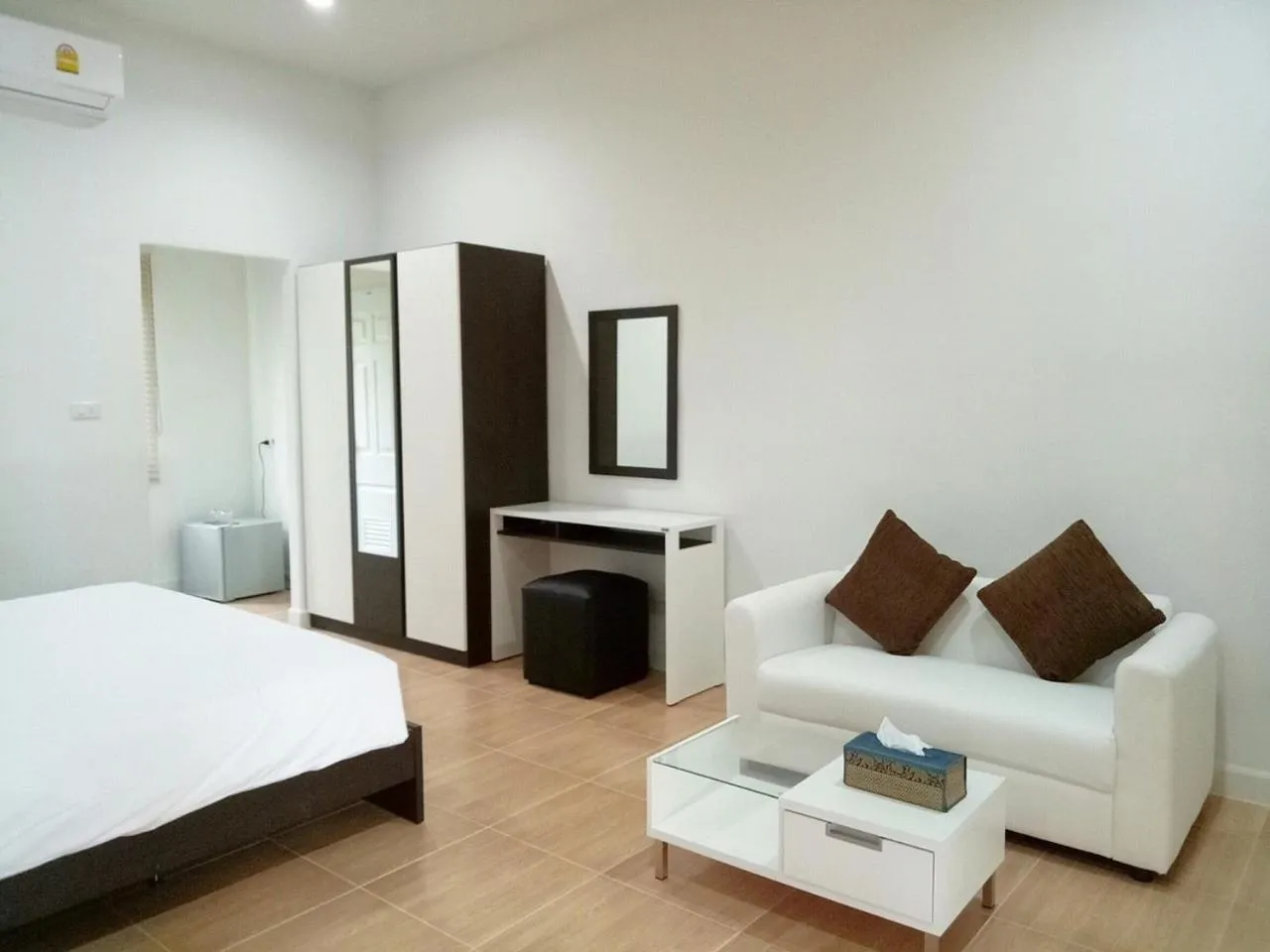 Bed in Baan Rabiengkao Hua Hin