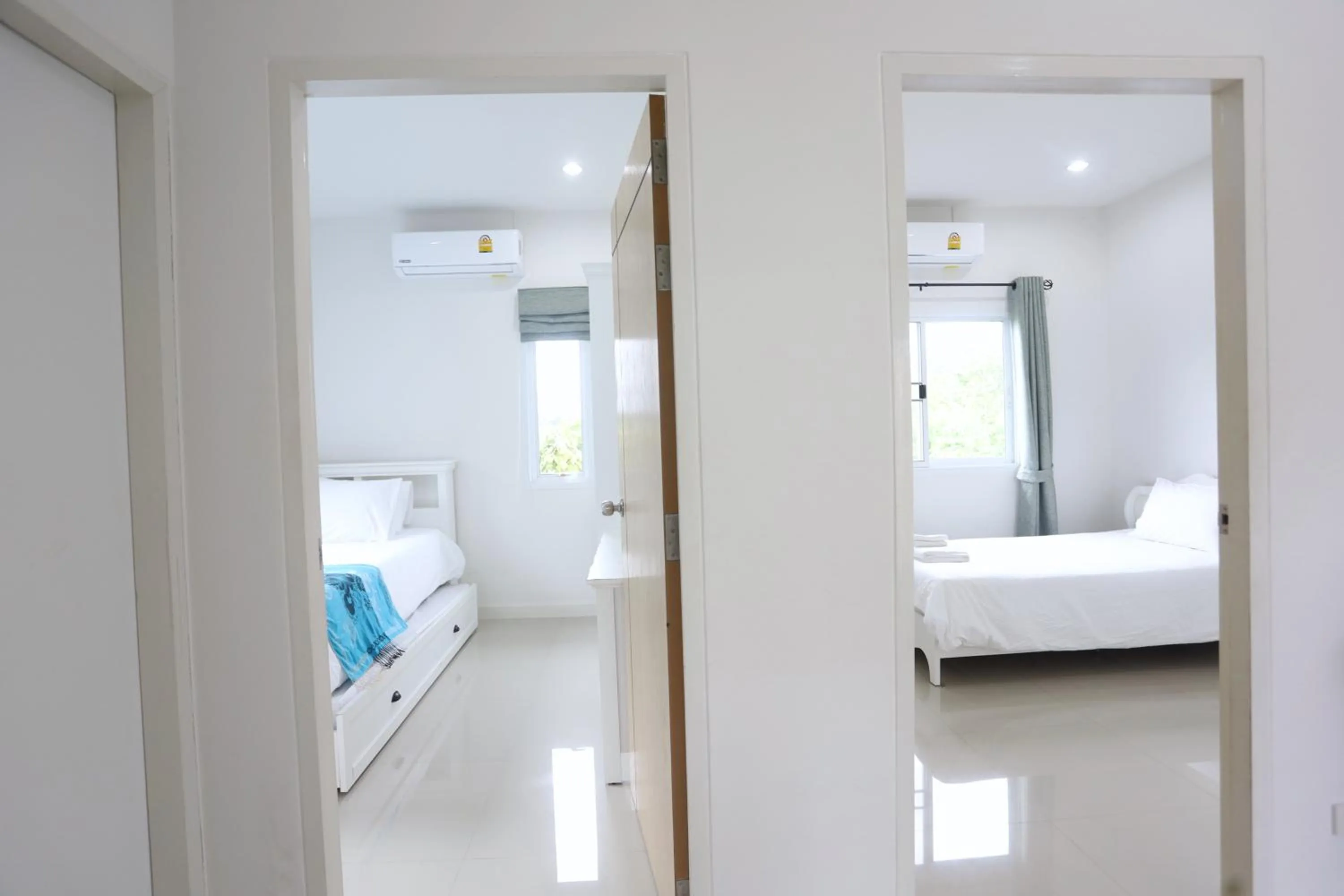 Bed in Baan Rabiengkao Hua Hin