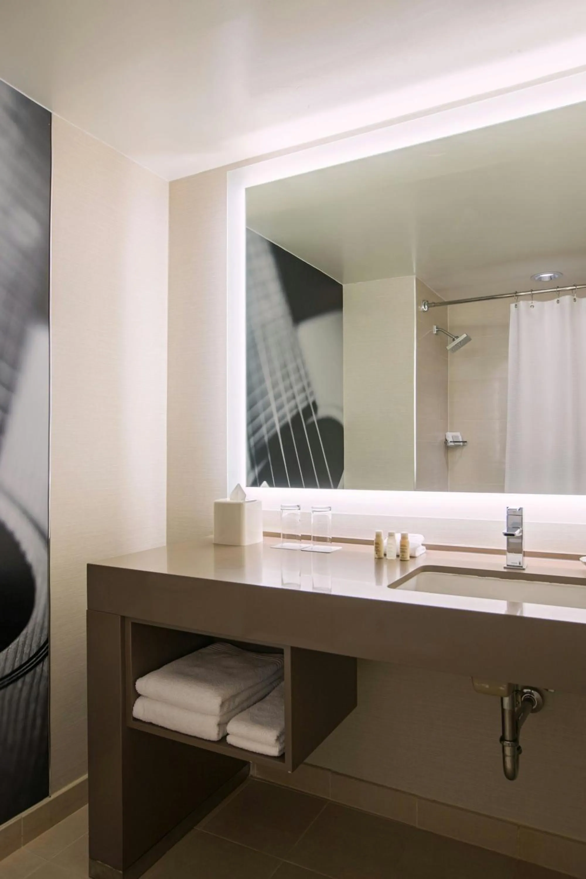 Bathroom in Renaissance Austin Hotel