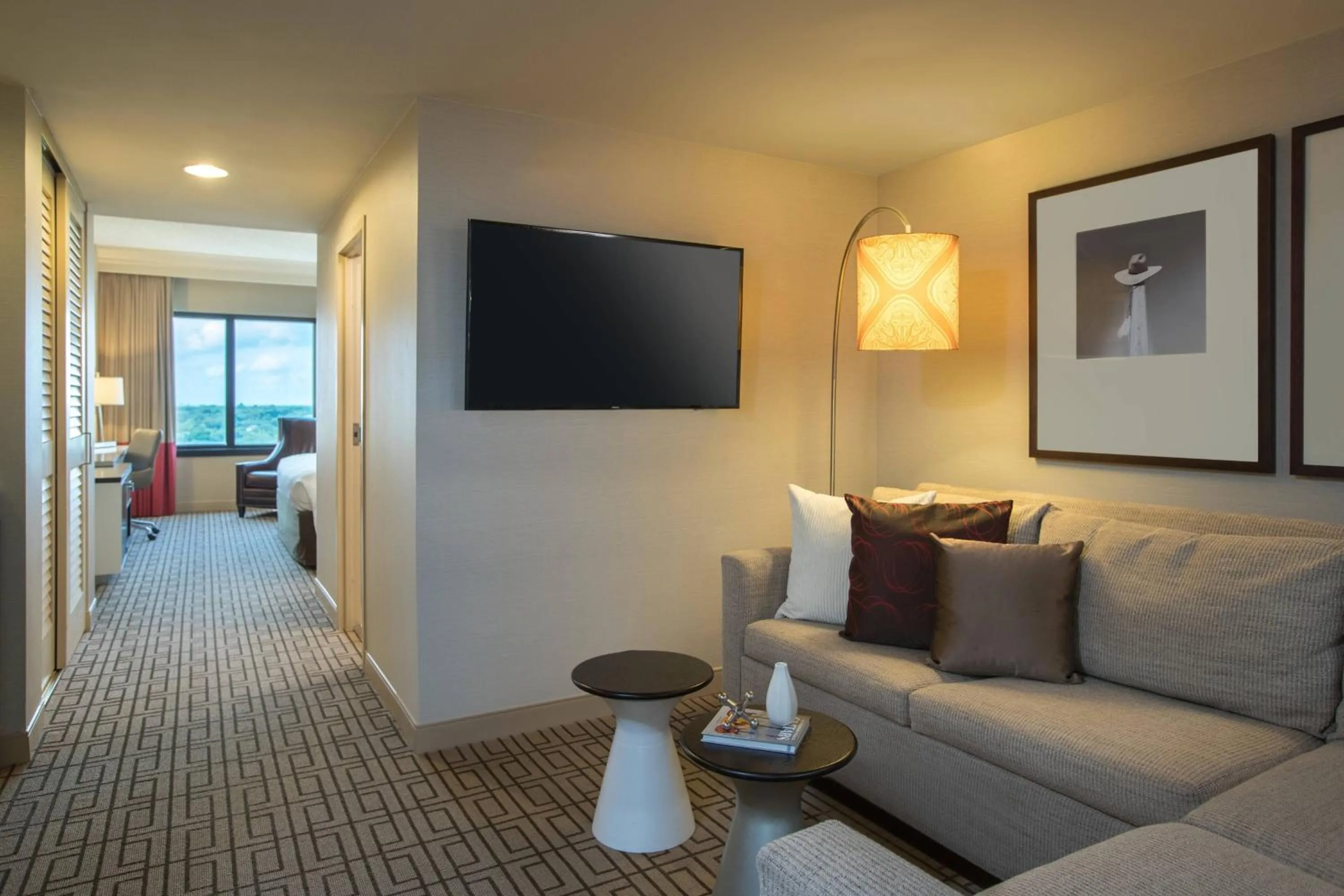 Bedroom in Renaissance Austin Hotel