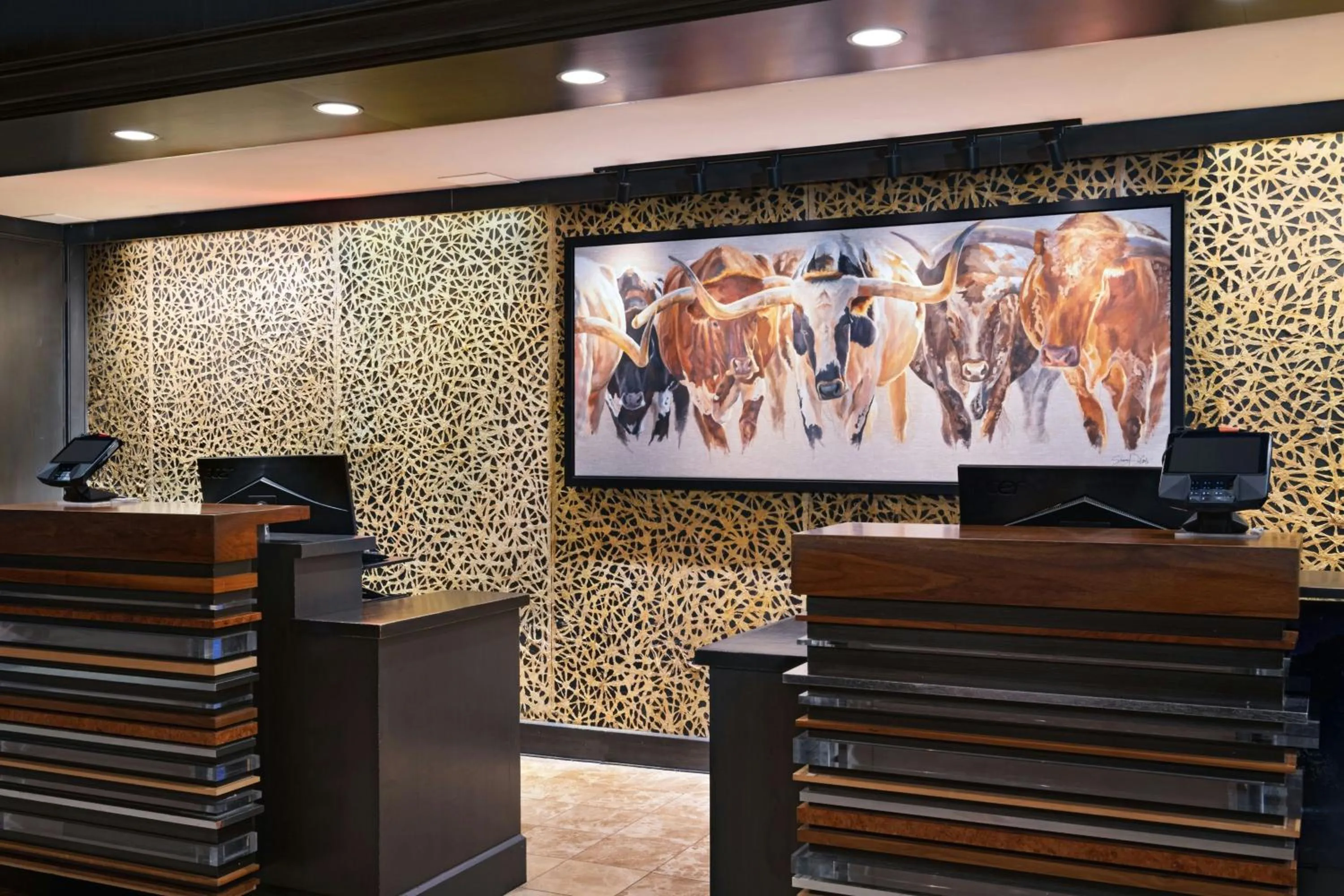 Lobby or reception in Renaissance Austin Hotel