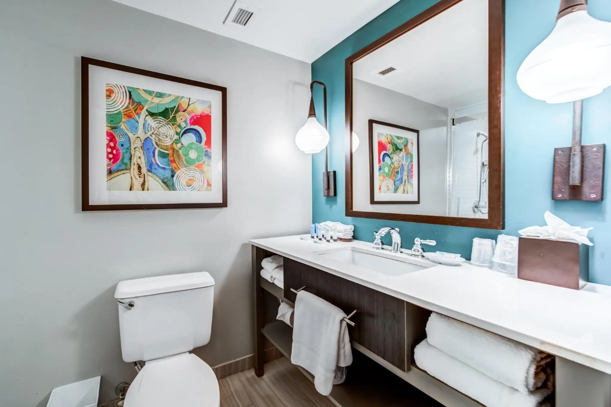 Bathroom in Hotel Indigo Atlanta Vinings by IHG