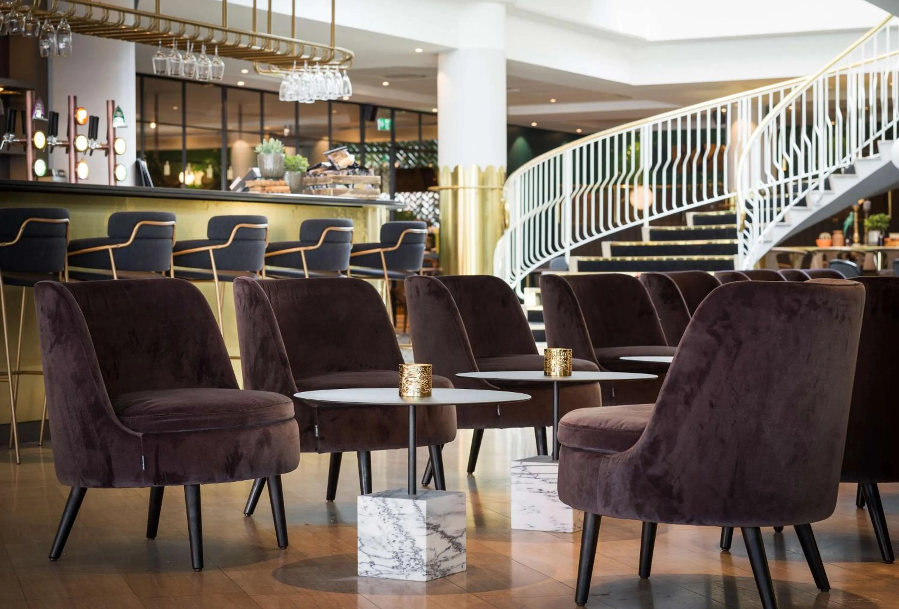 Lobby or reception in Scandic Grand Hotel